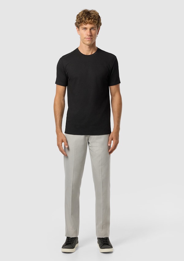 Black Hayes Crew Neck Tee