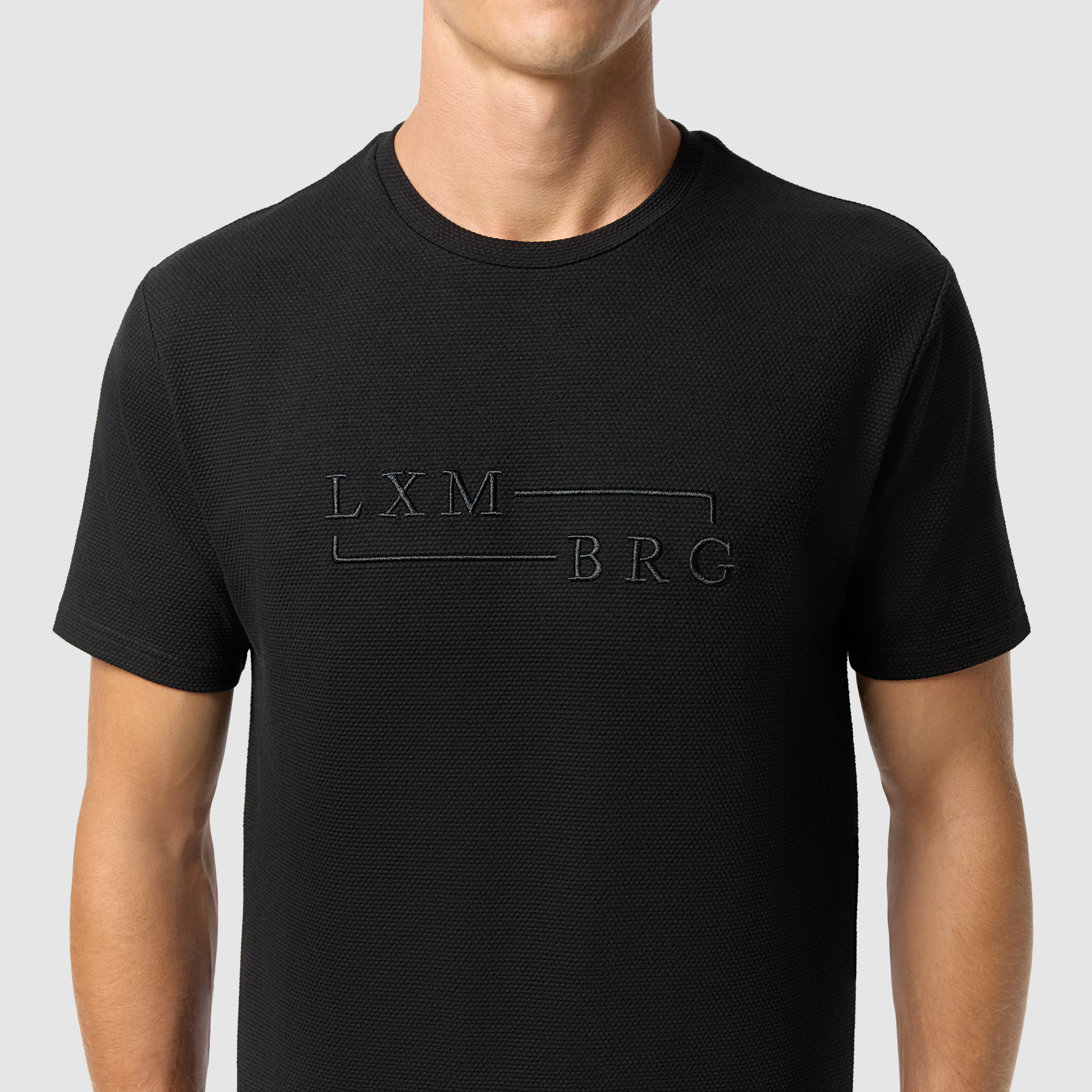 Black Lox Graphic Crew Neck Tee