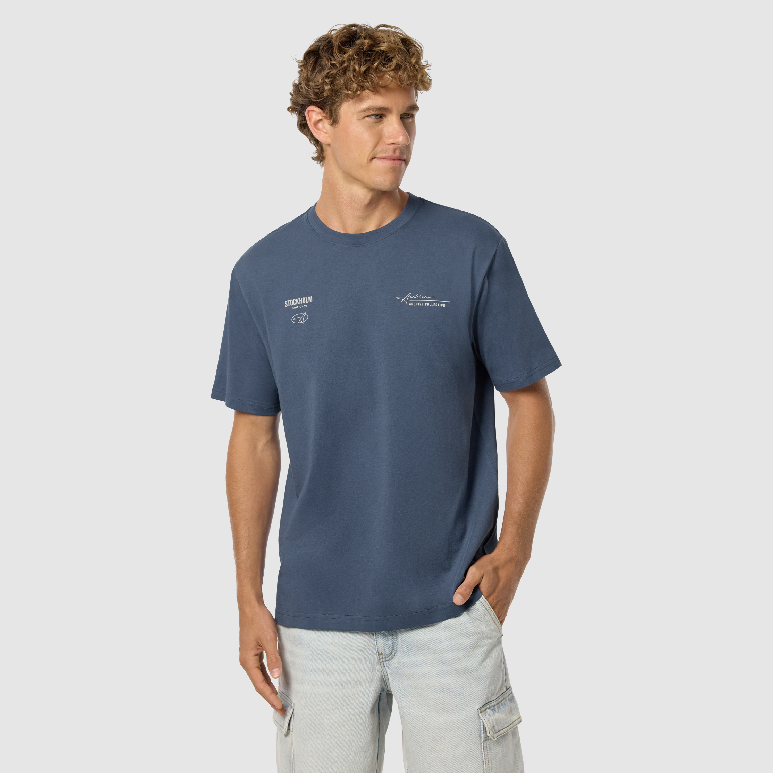 Sven Graphic Relaxed Crew Neck Tee