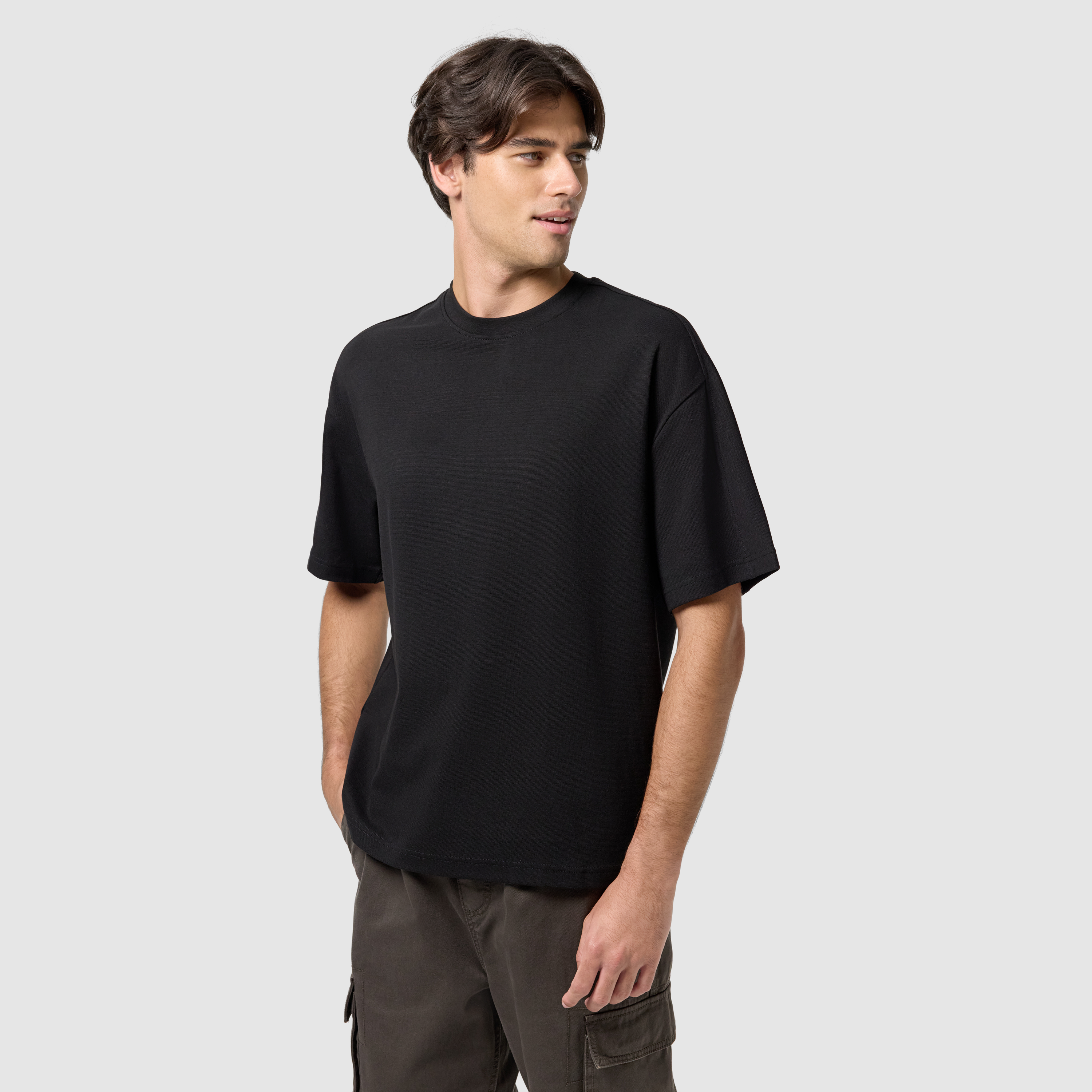 Black Palace Boxy Crew Tee