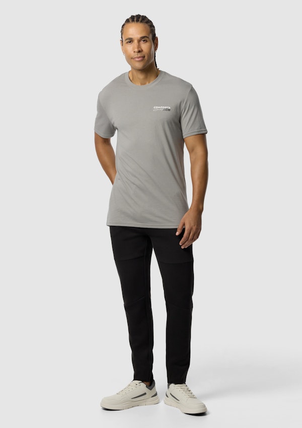 Light Grey Comporta Longline Crew Tee