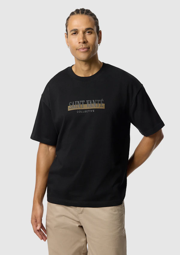 Vante Graphic Boxy Crew Neck Tee