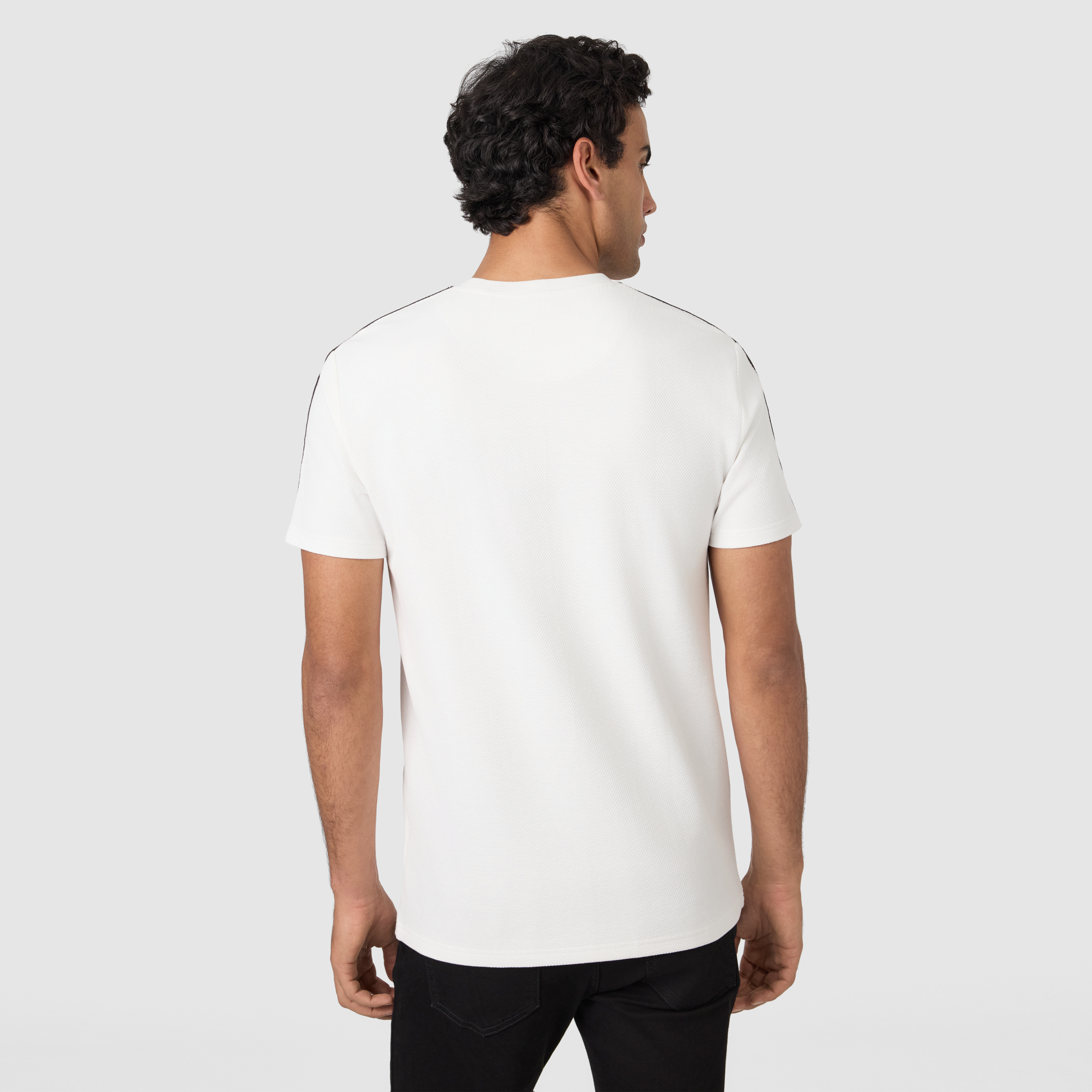 White Sicilia Crew Neck Tee