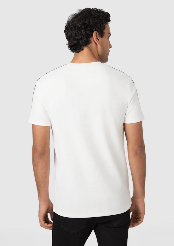 White Sicilia Crew Neck Tee