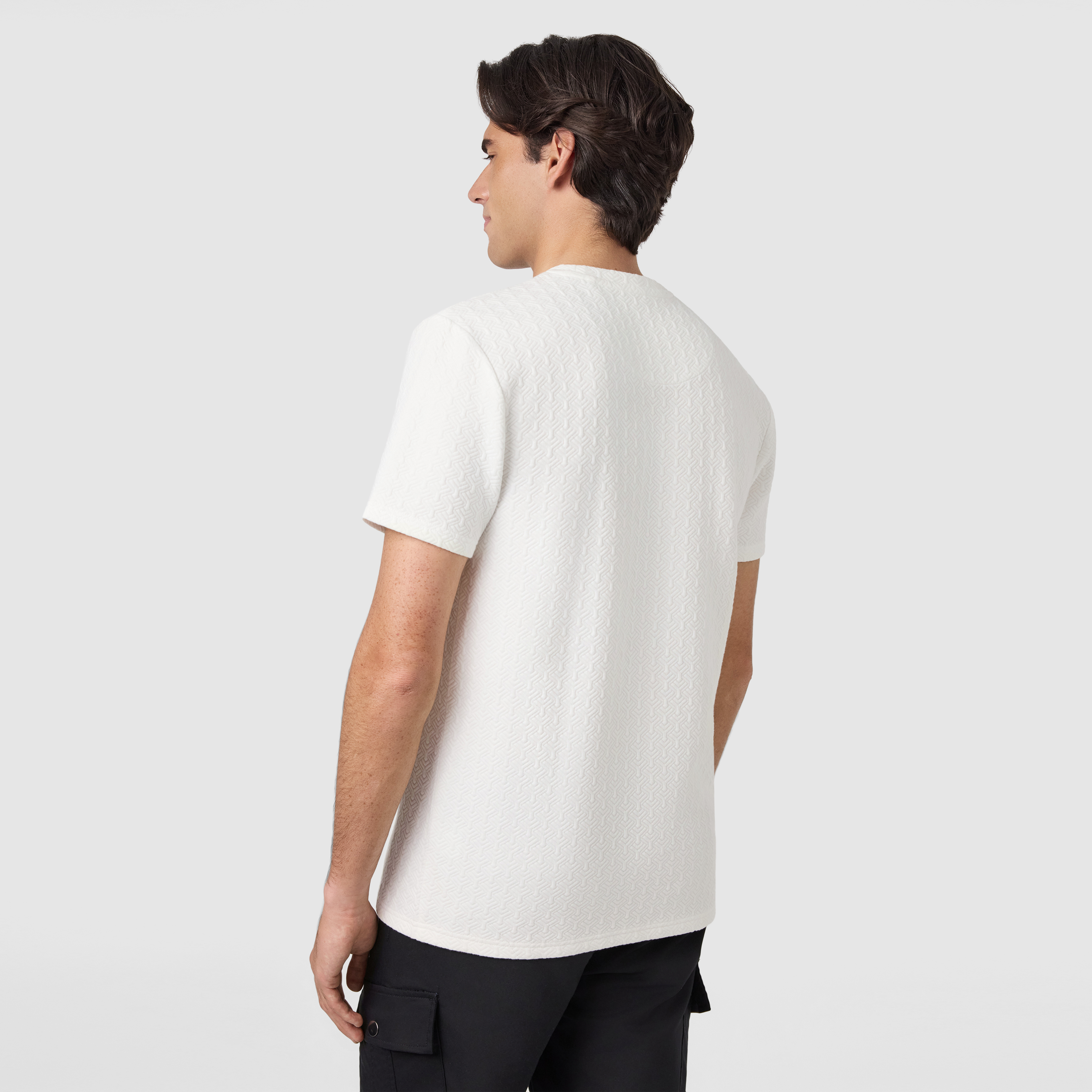 White Corin Crew Tee