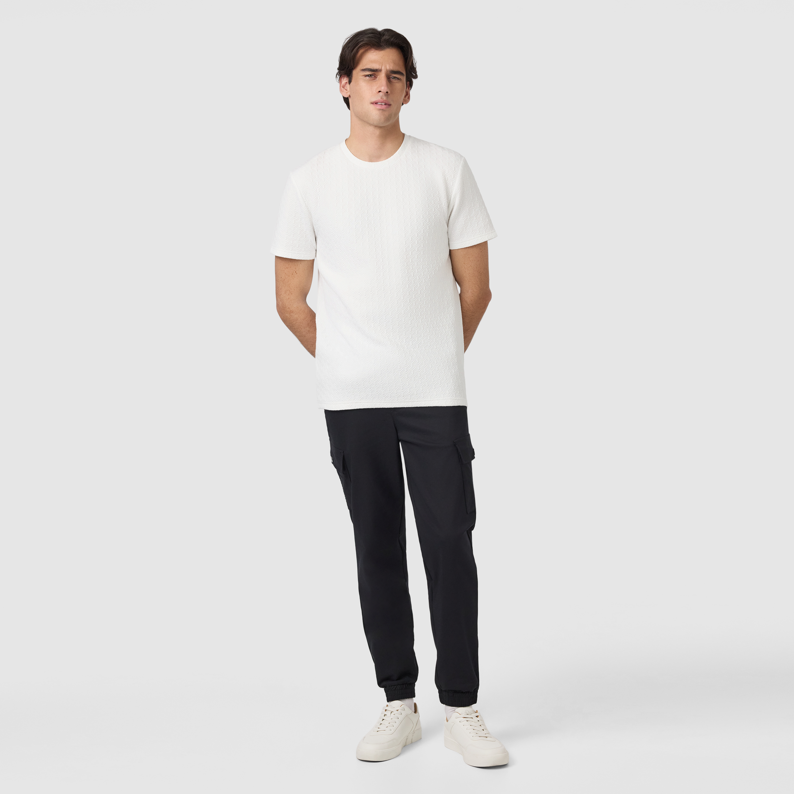 White Corin Crew Tee