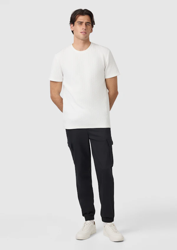 White Corin Crew Tee