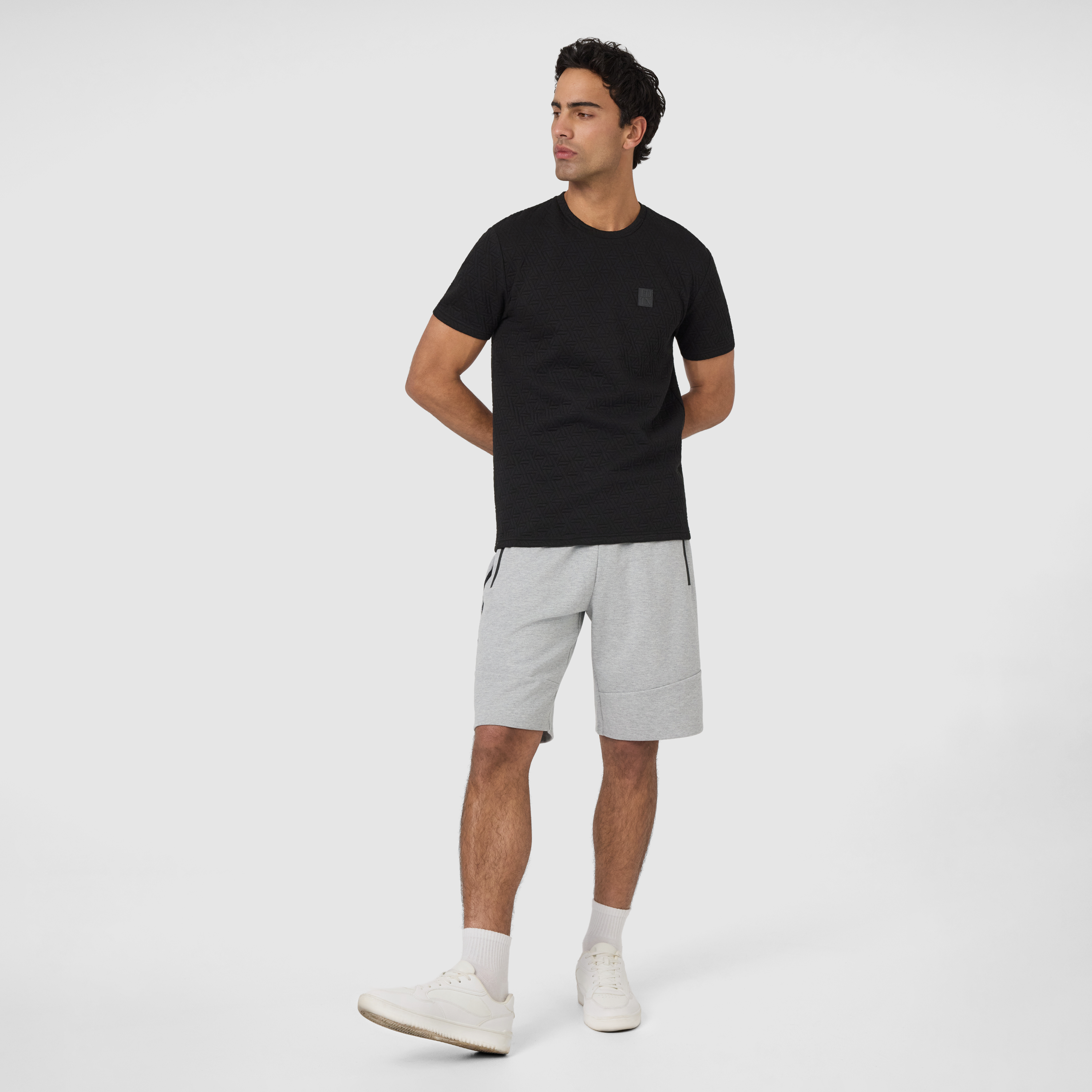 Black Raze Crew Neck Tee