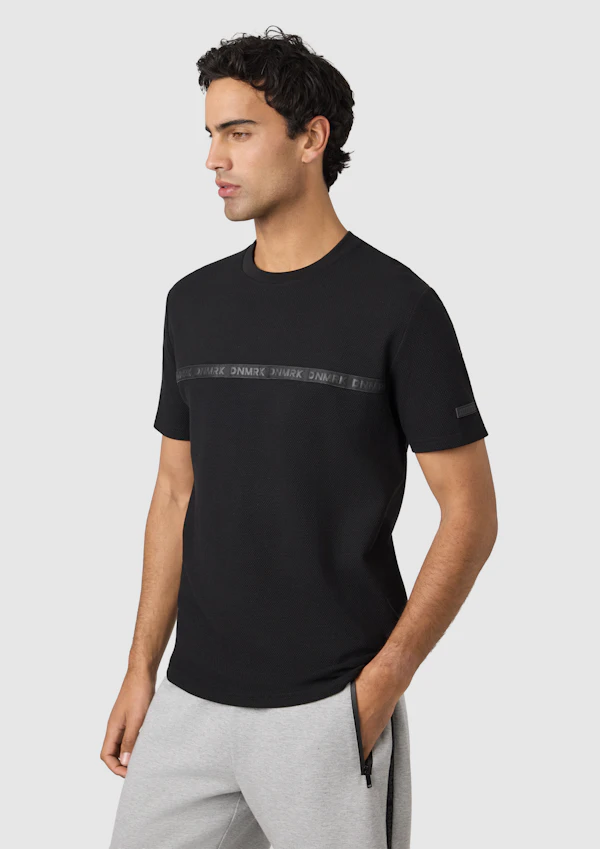 Black Wolfe Crew Neck Tee