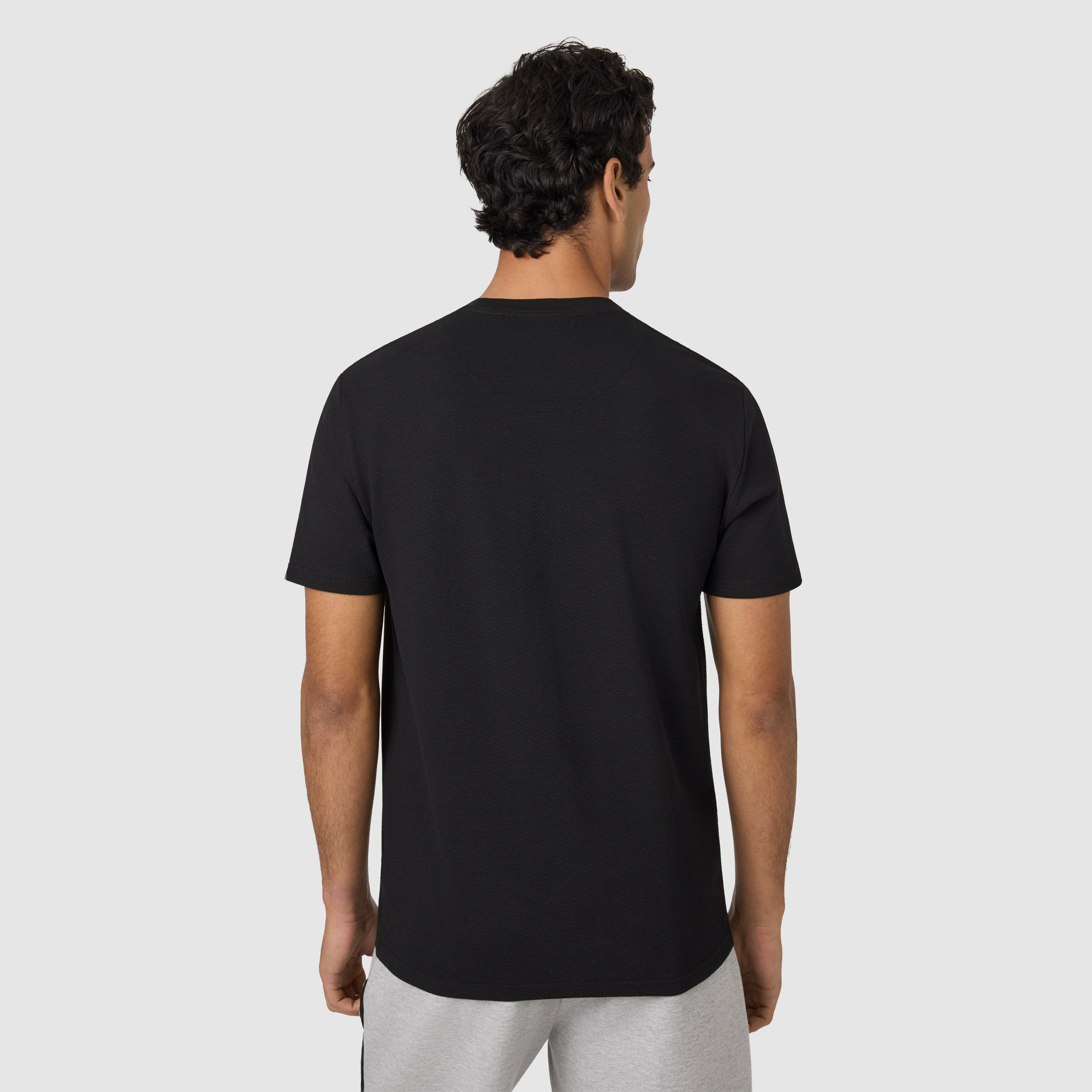 Black Wolfe Crew Neck Tee