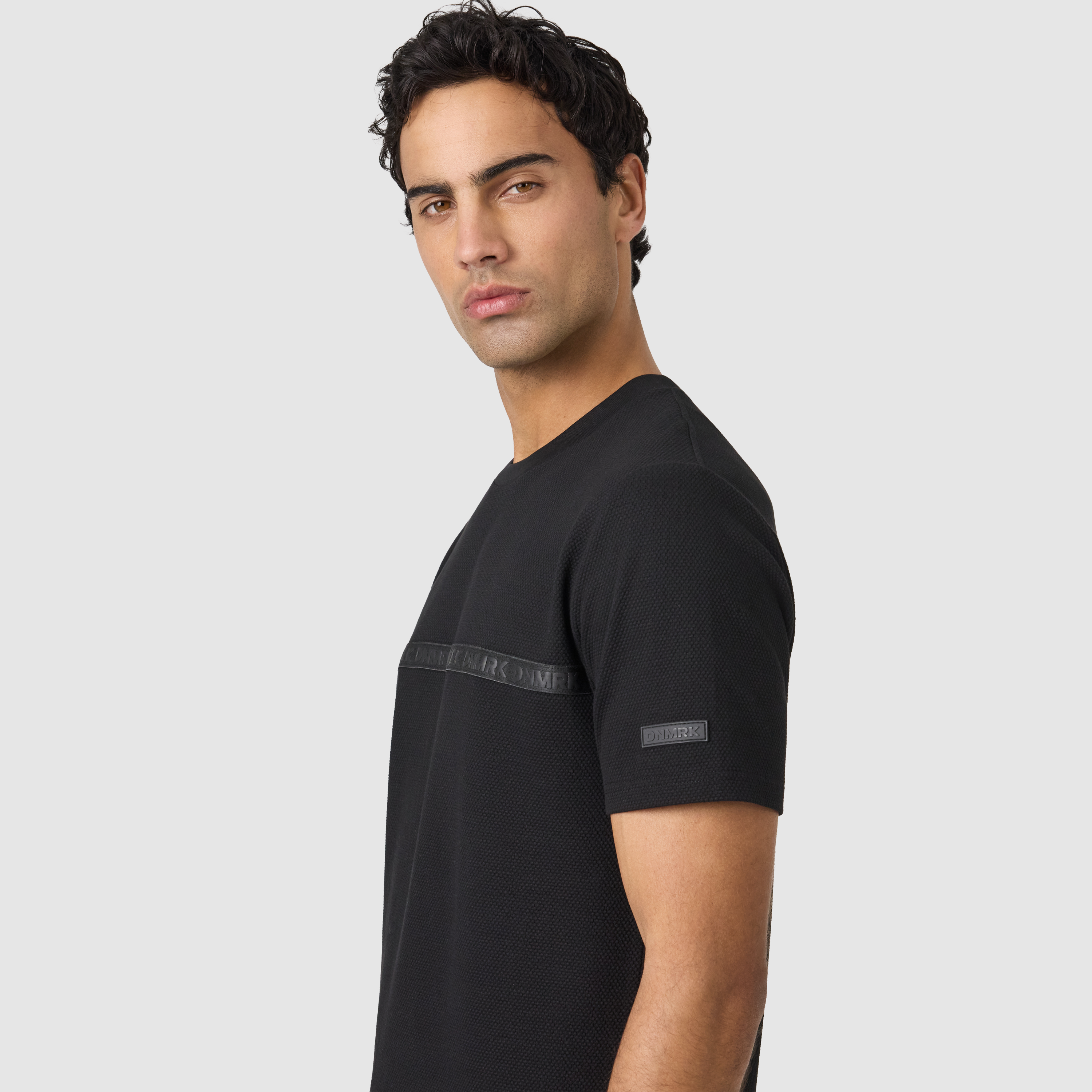 Black Wolfe Crew Neck Tee