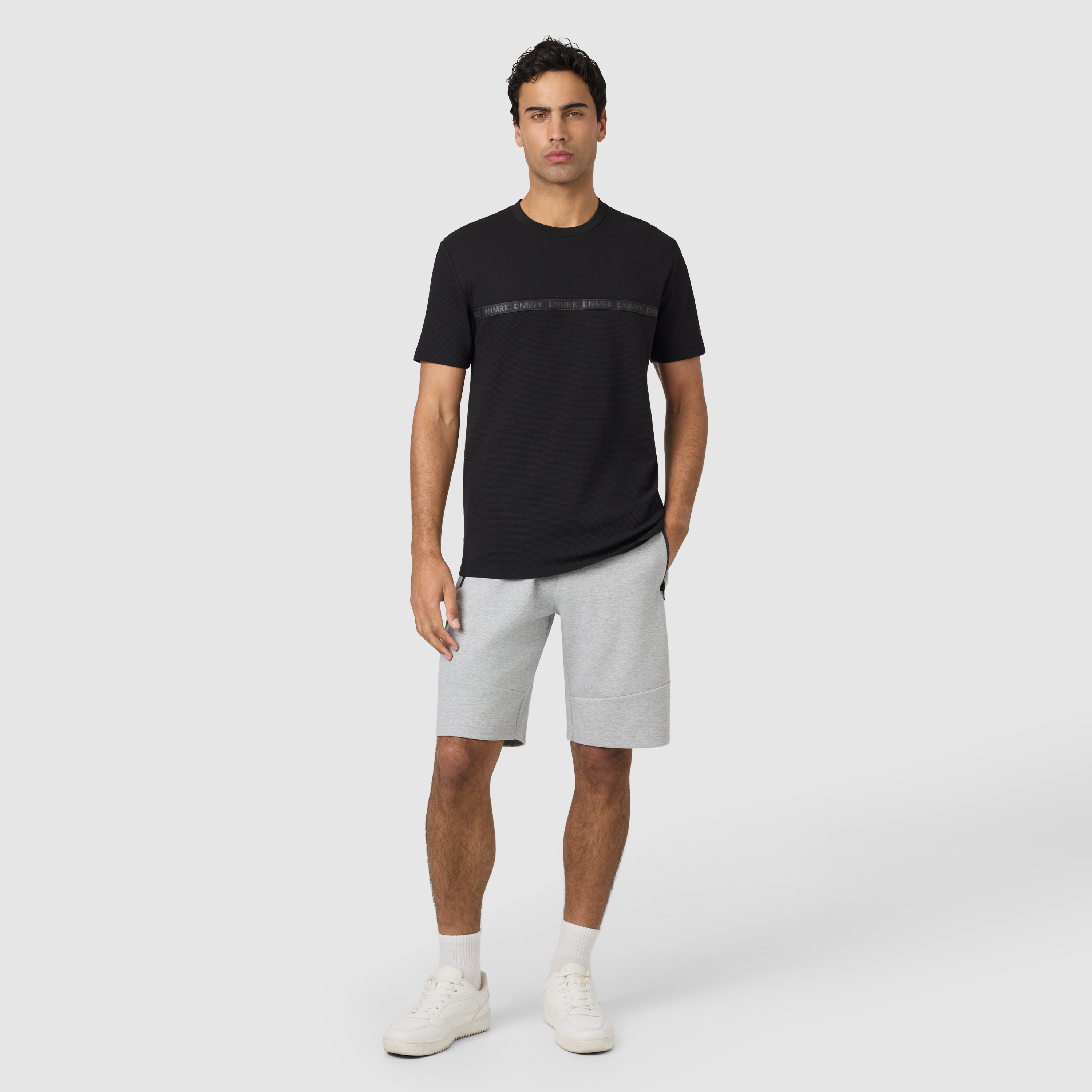 Black Wolfe Crew Neck Tee