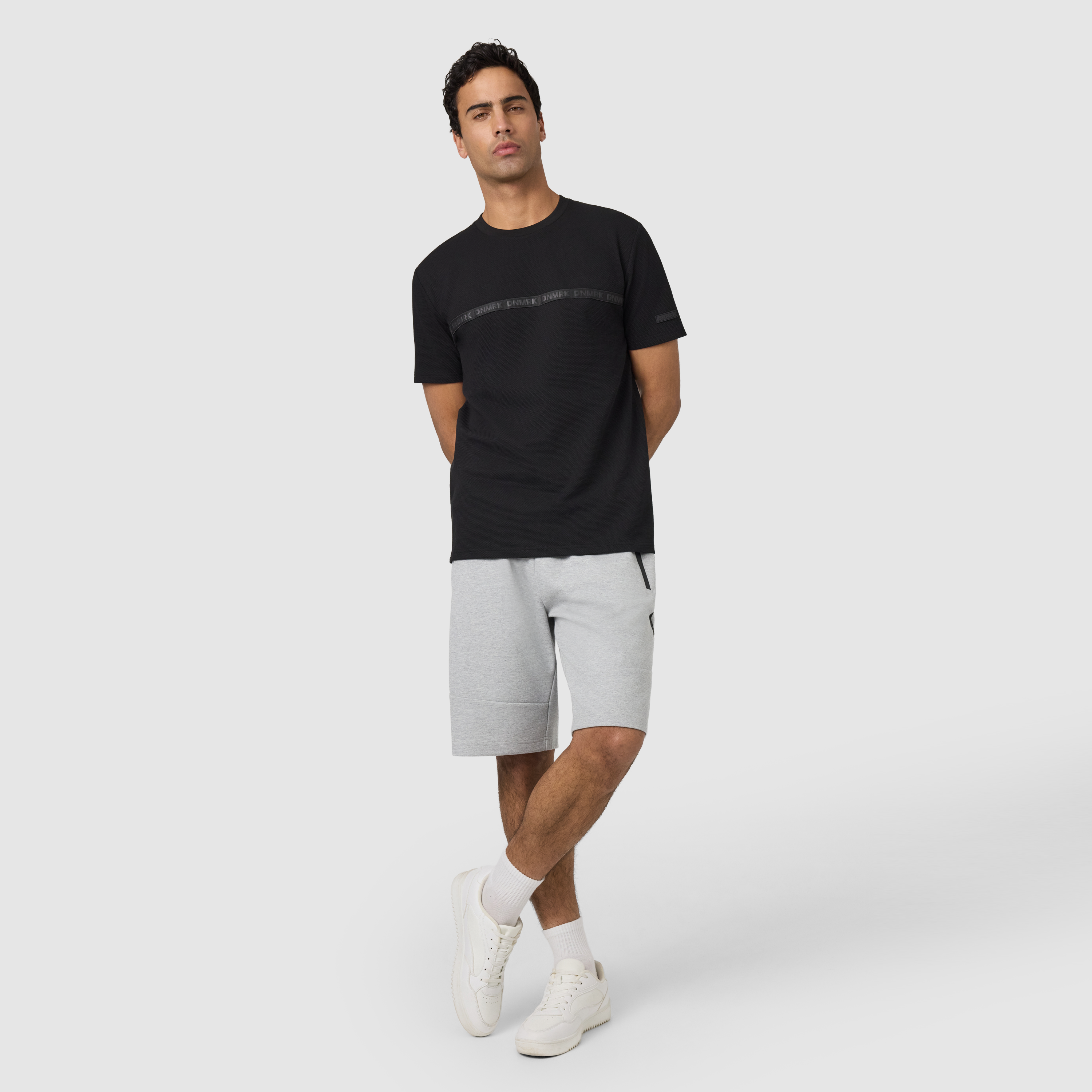 Black Wolfe Crew Neck Tee