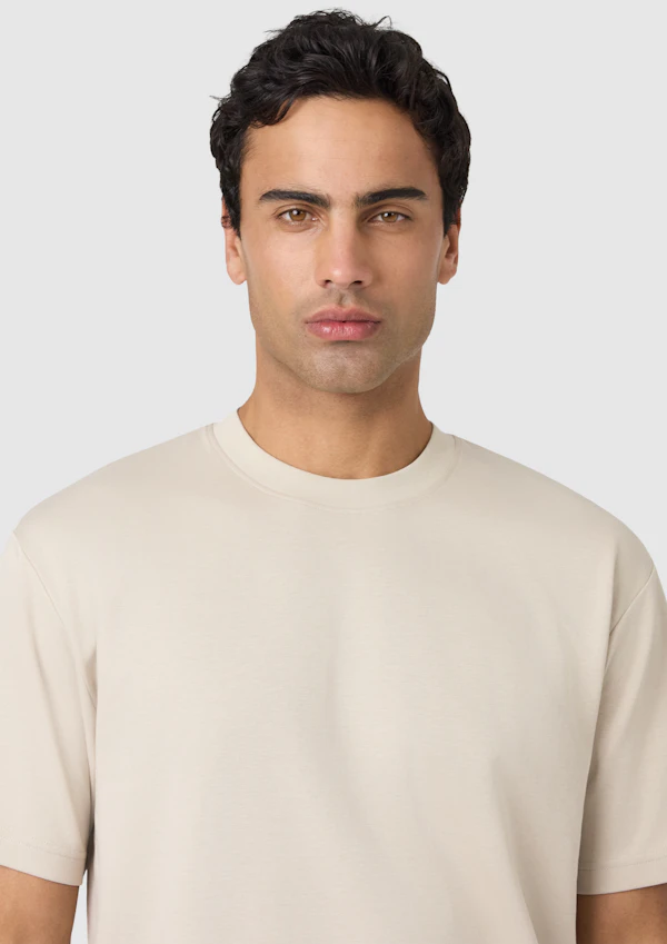 Stone Soho Relaxed Crew Neck Tee