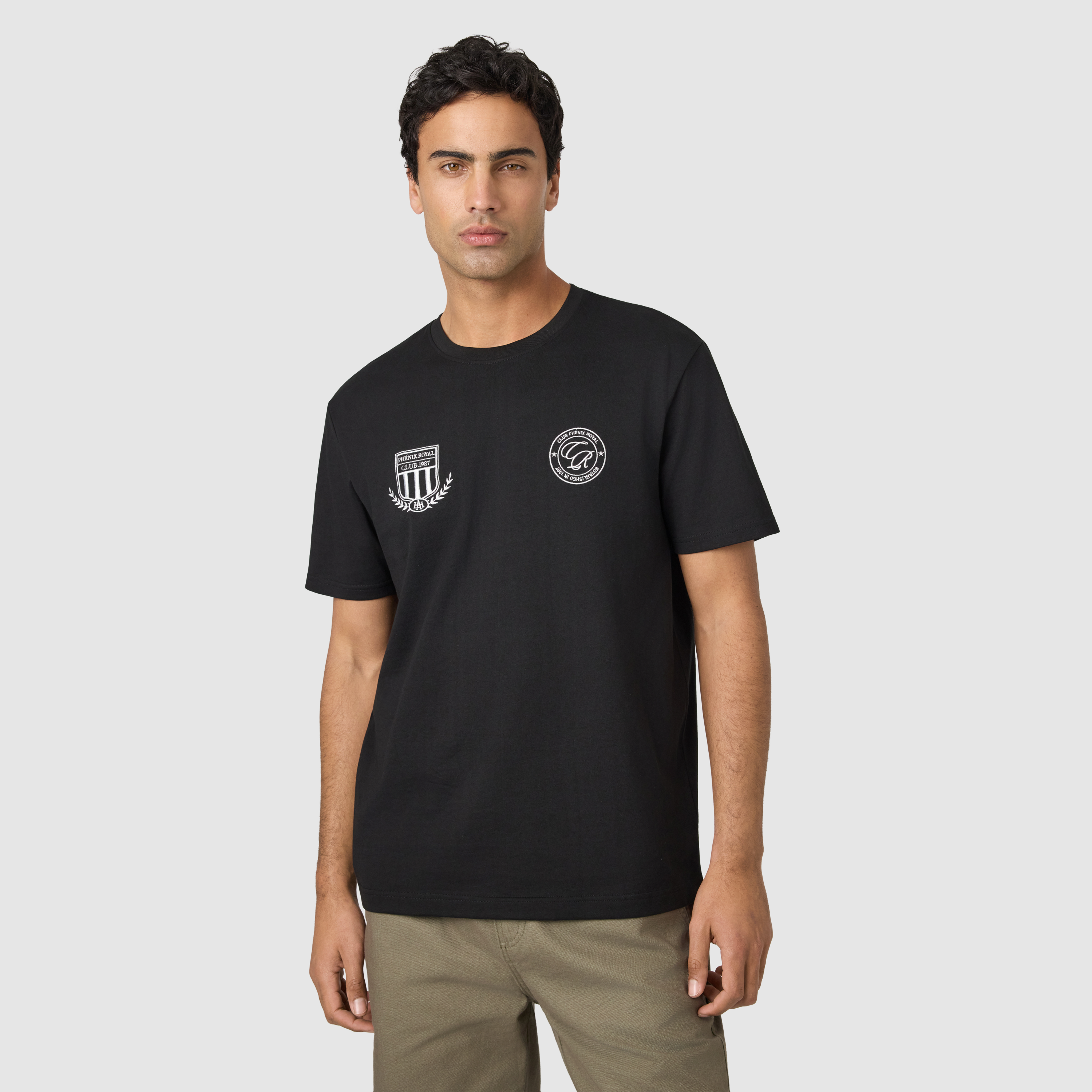 Cantona Relaxed Crew Neck Tee