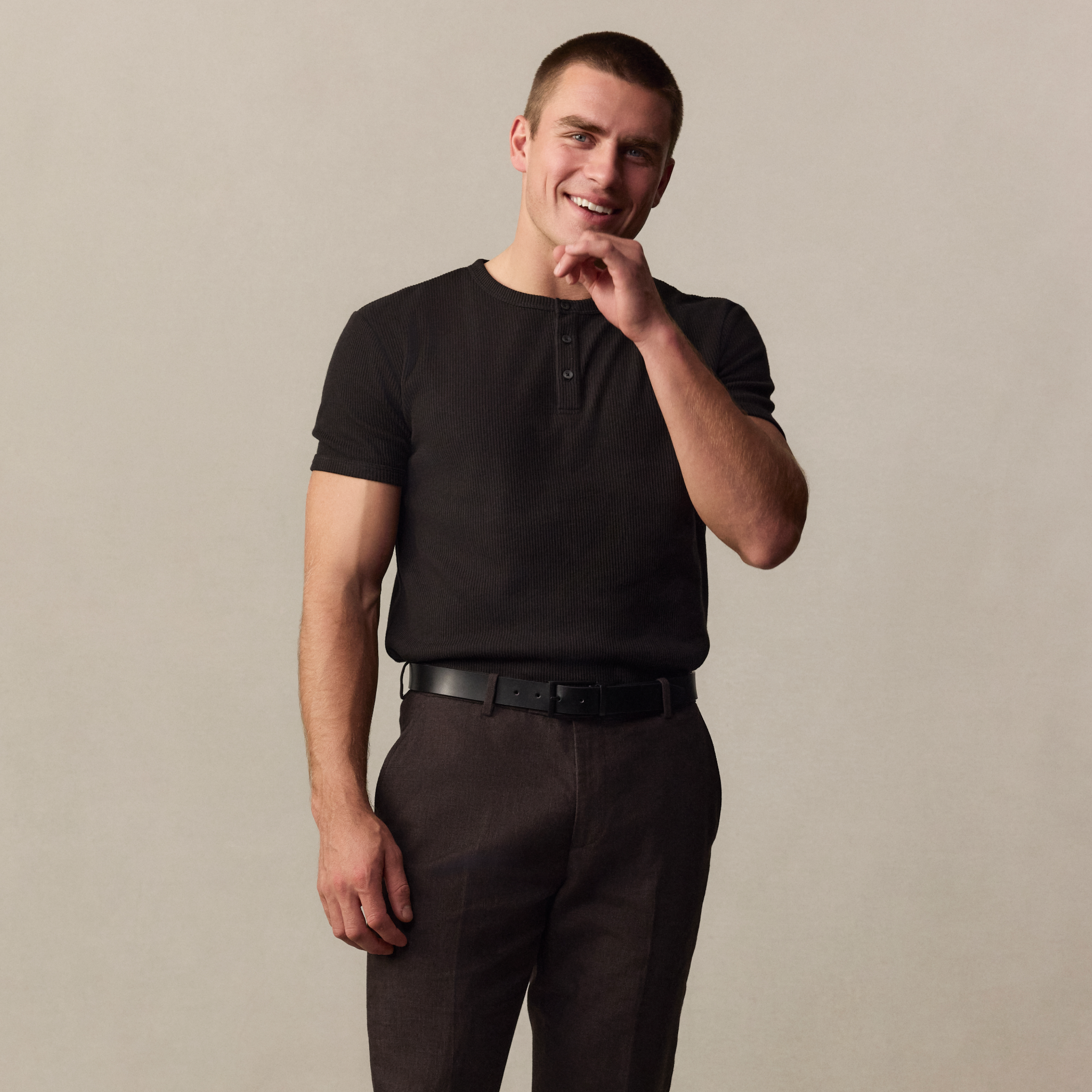 Niall Slim Henley Tee