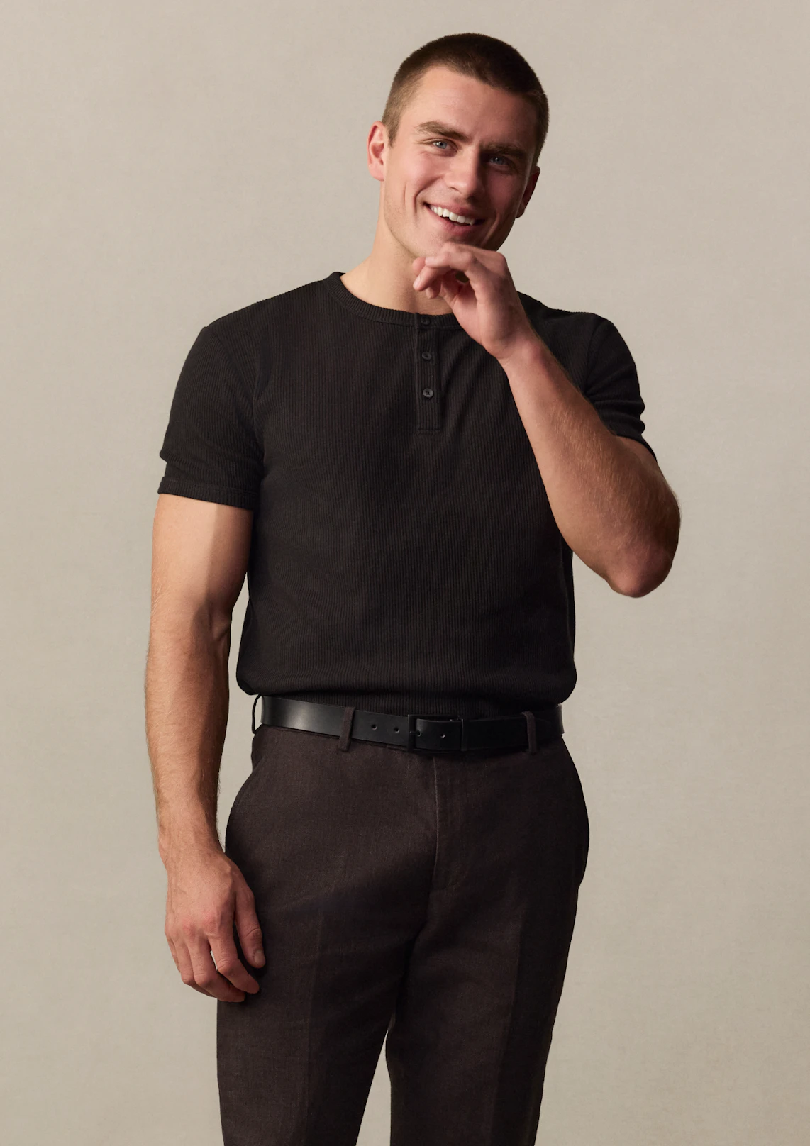 Niall Slim Henley Tee