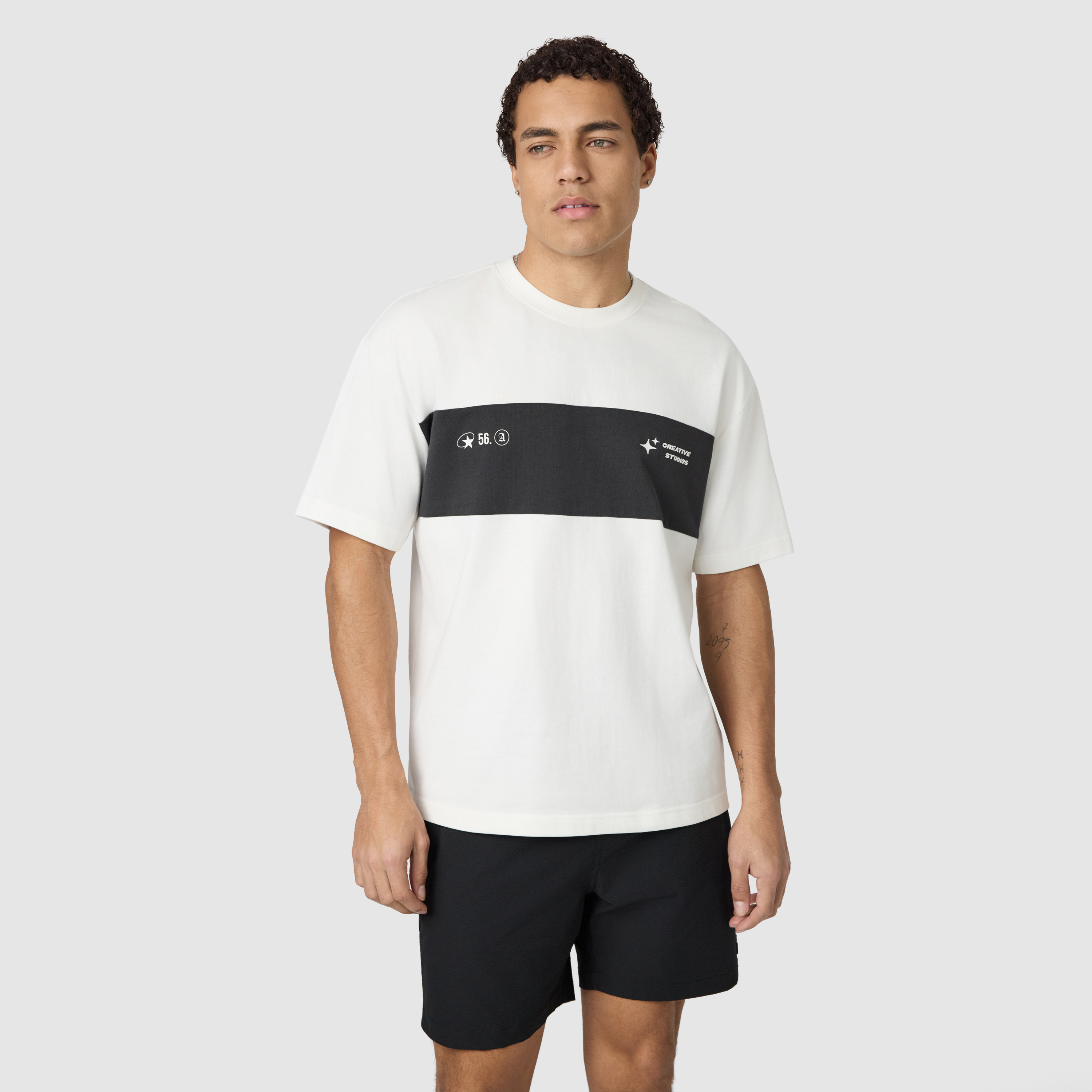 Albie Boxy Crew Neck Tee