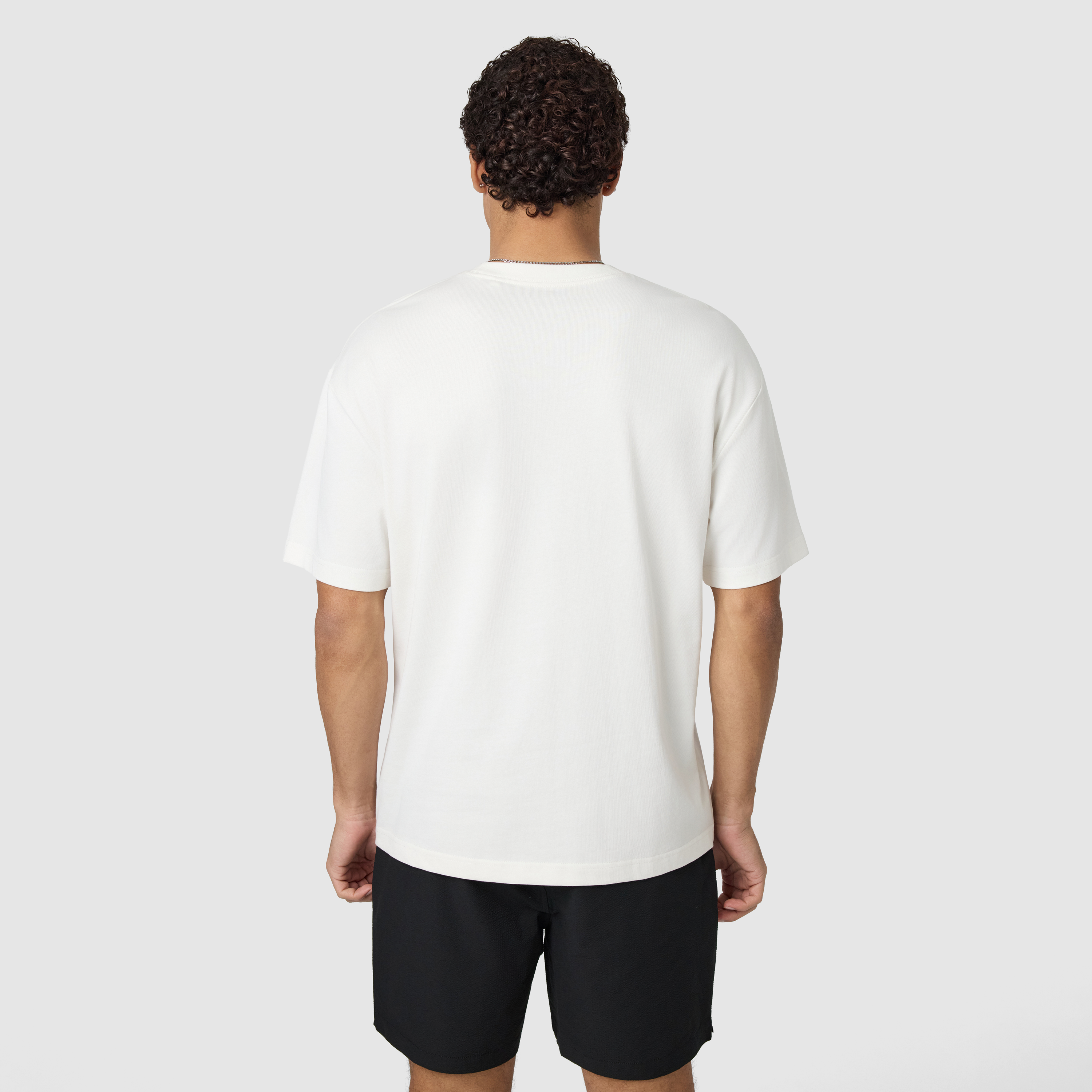 Off White Albie Boxy Crew Neck Tee