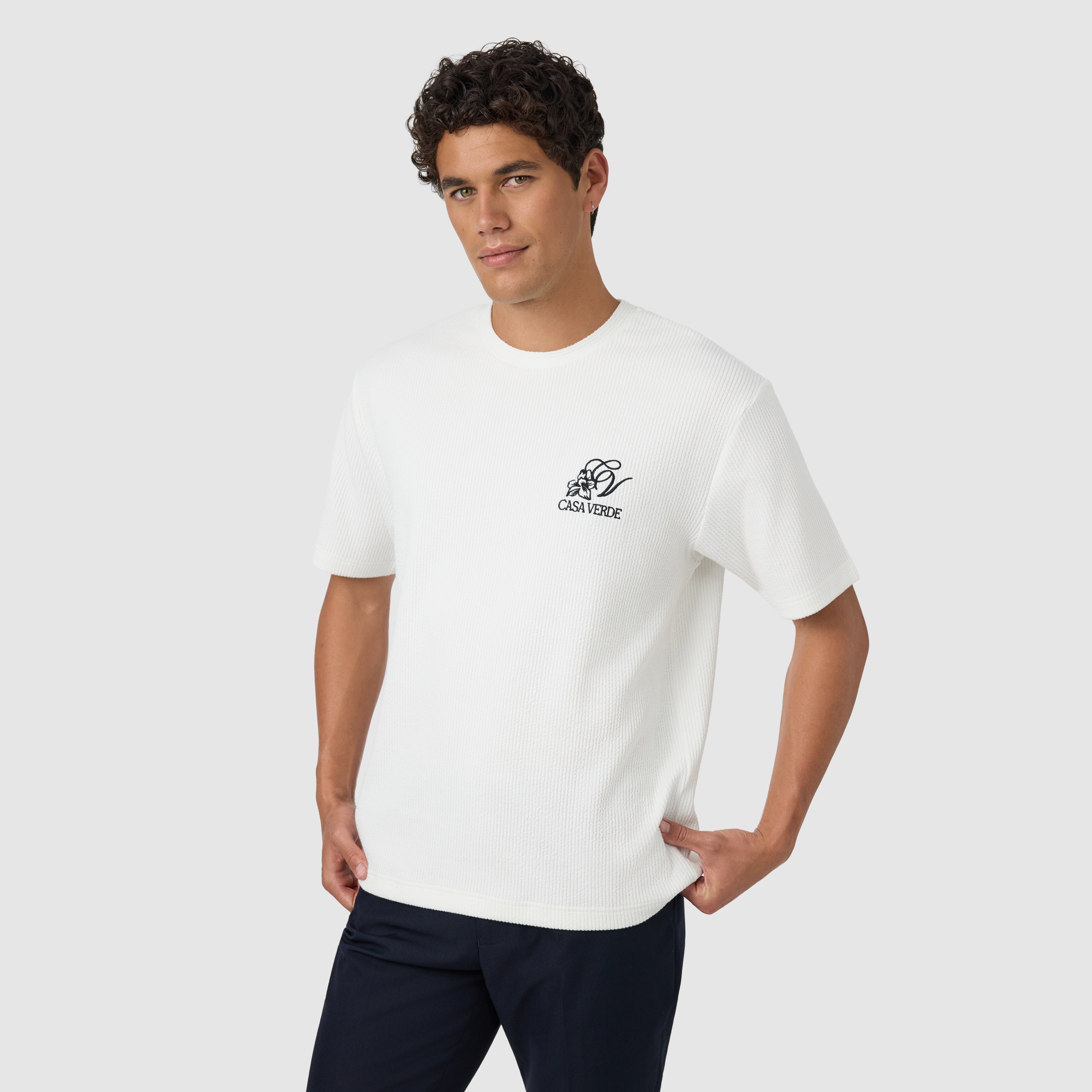 Verde Relaxed Stretch Crew Tee