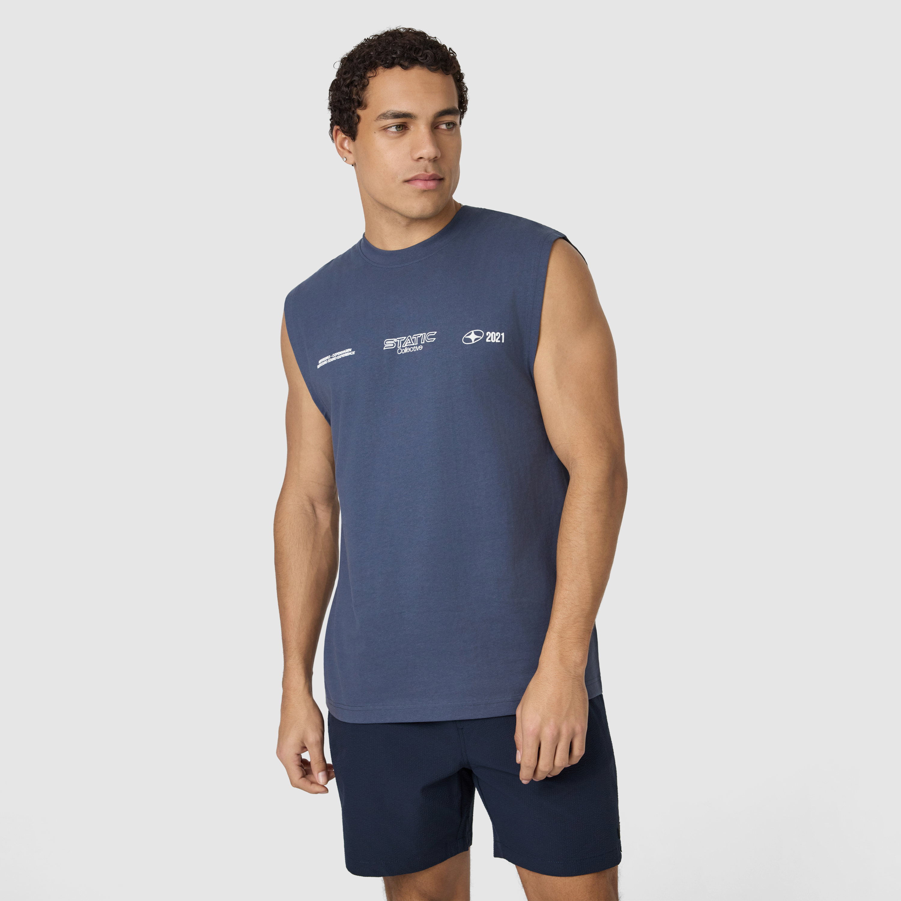 Sleeveless Graphic Tee