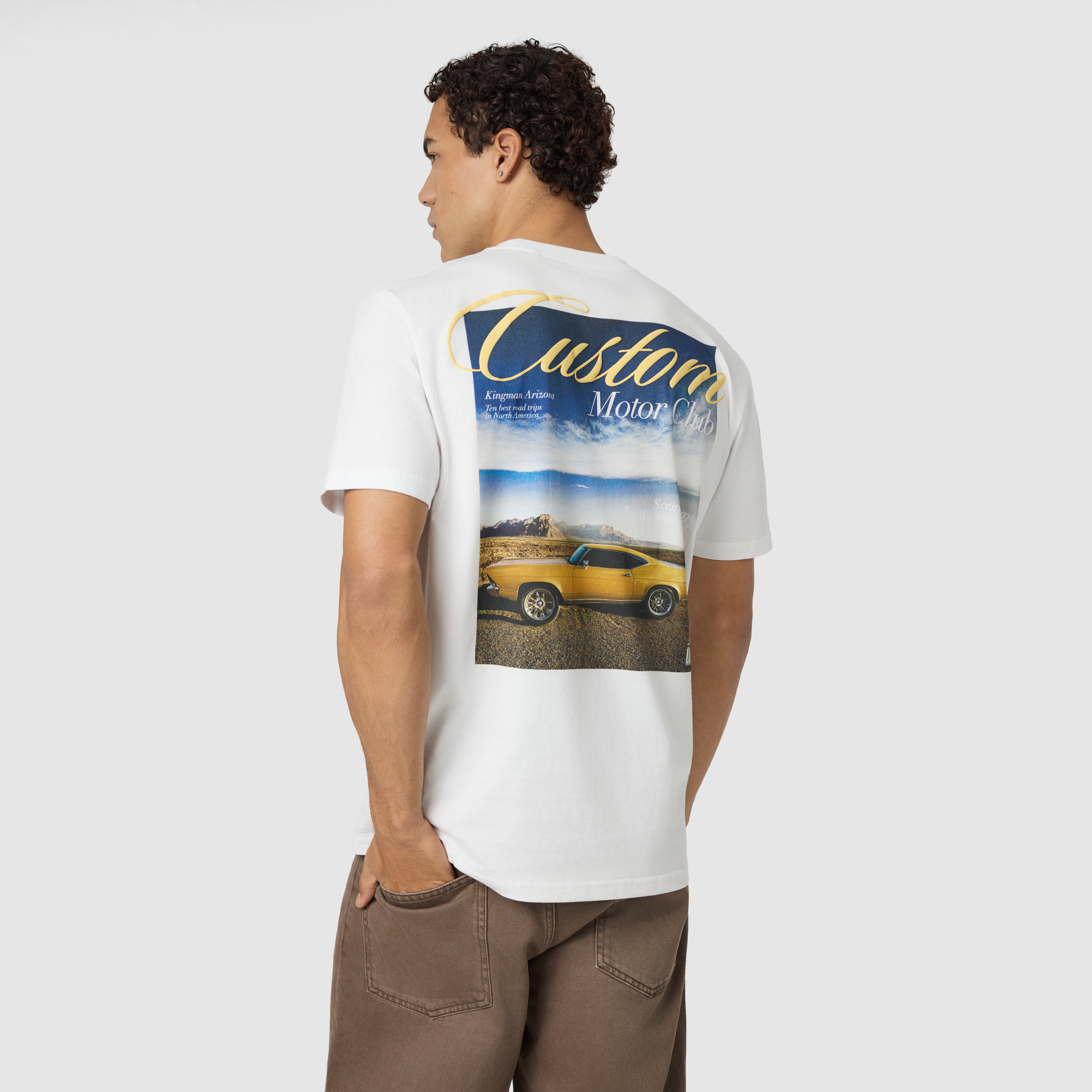 Auto Graphic Relaxed Crew Neck Tee