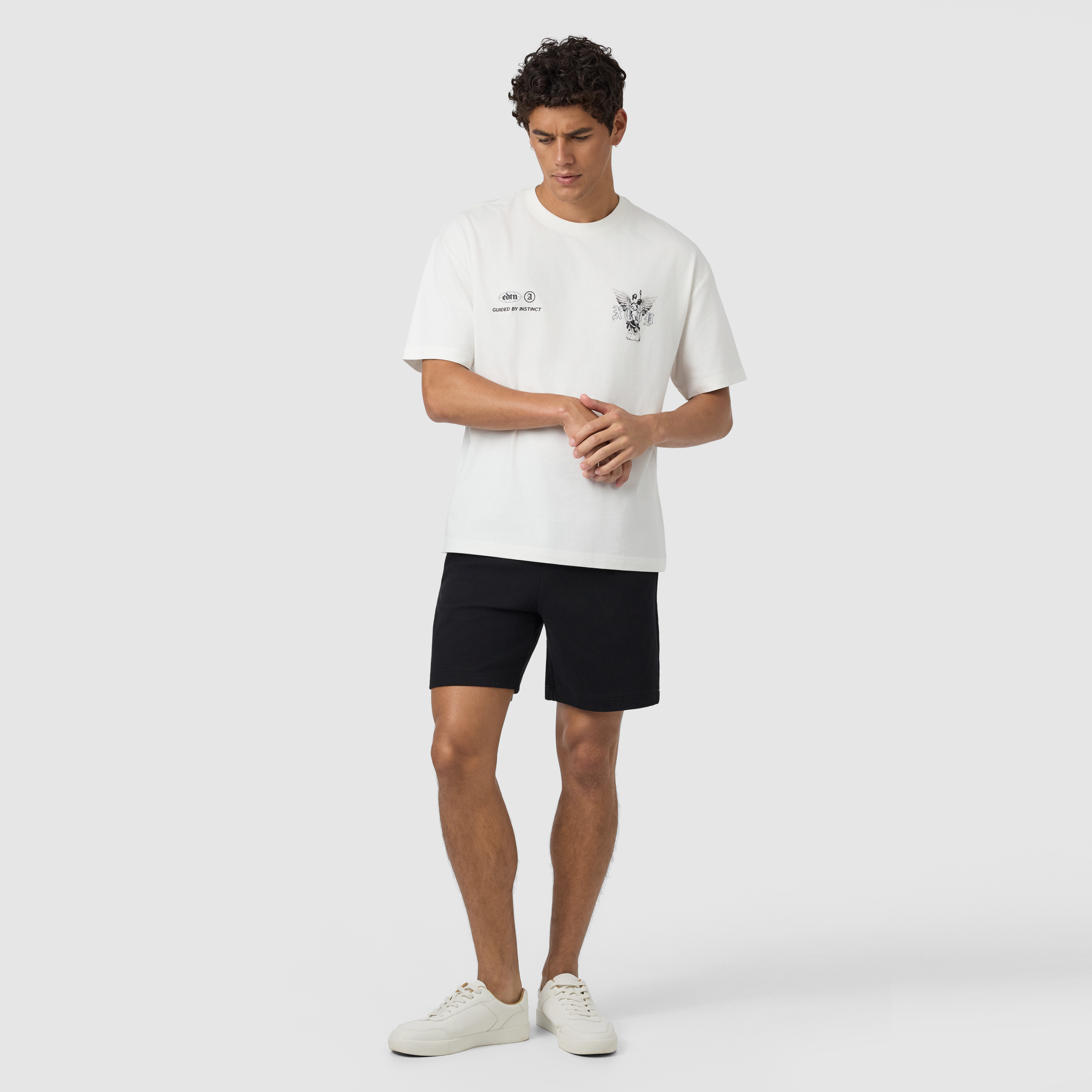 Off White Herald Boxy Crew Tee