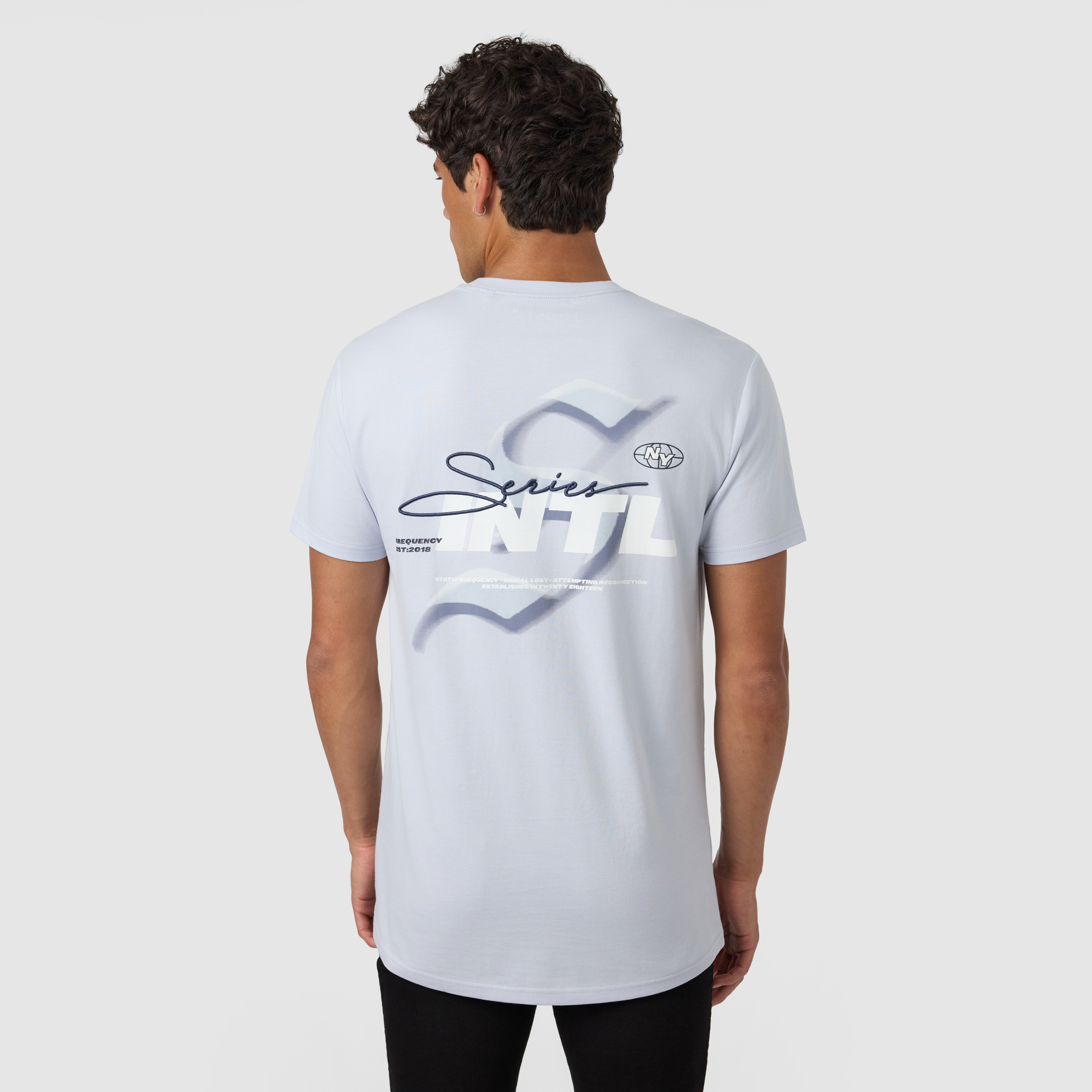 Intl Longline Crew Neck Tee