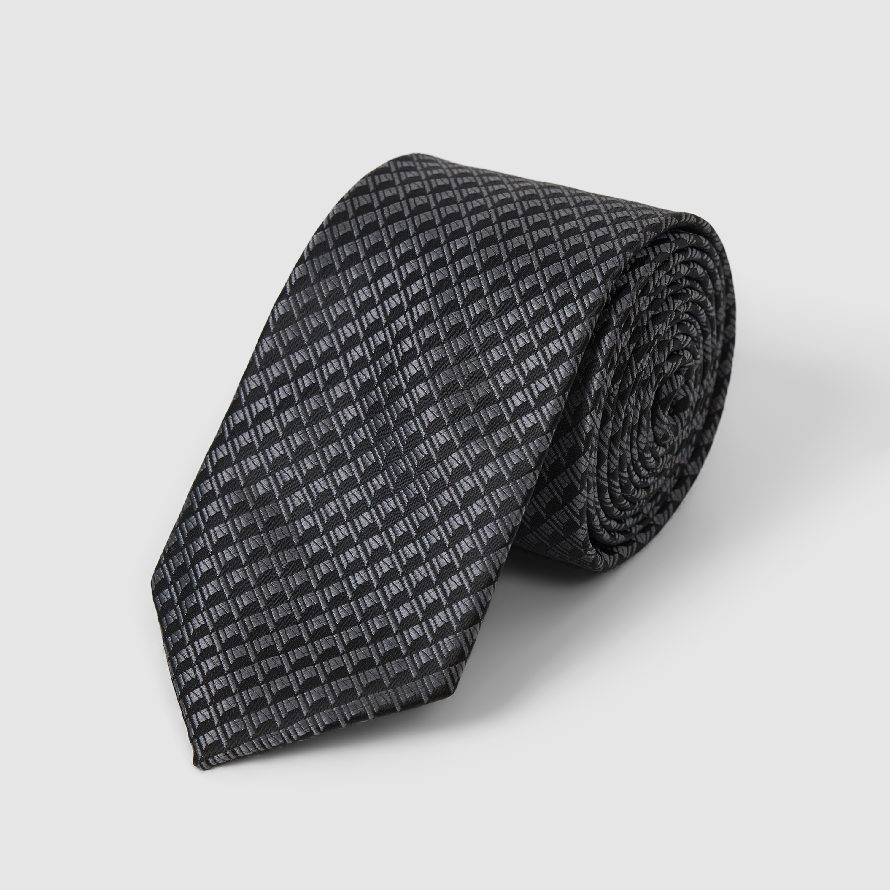 Jacquard Geo 7 Cm Tie