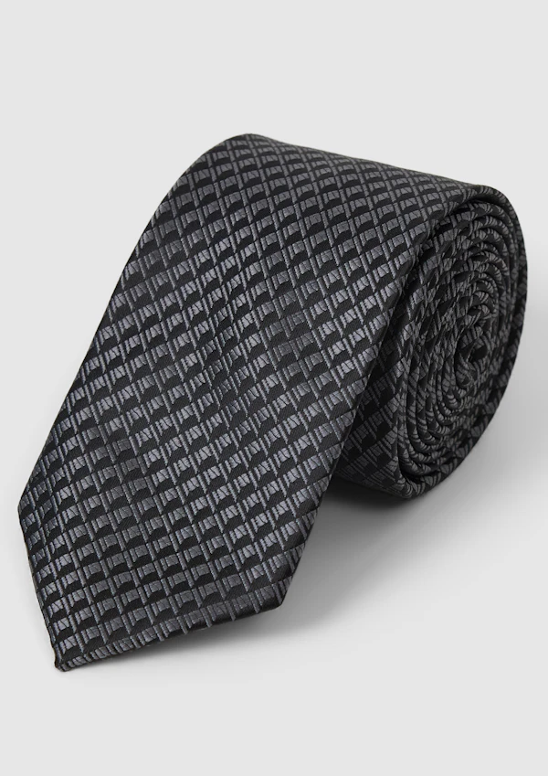 Jacquard Geo 7 Cm Tie
