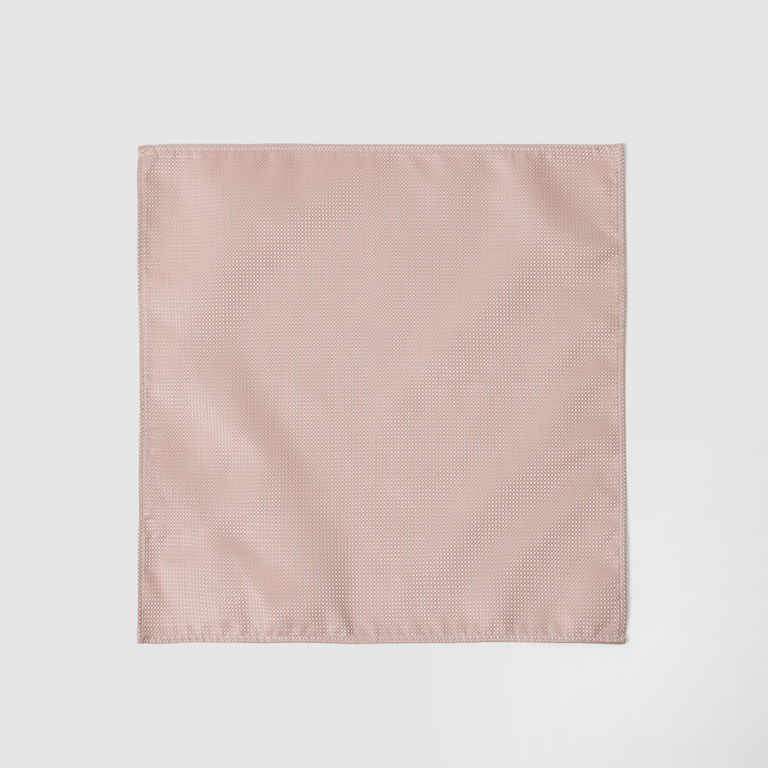Pink Textured Pocket Square