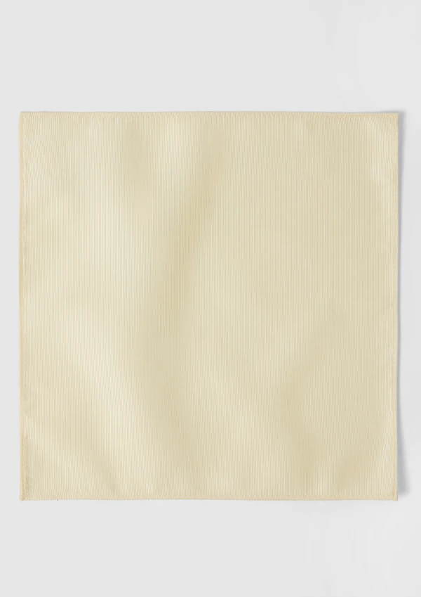 Yellow Pocket Square