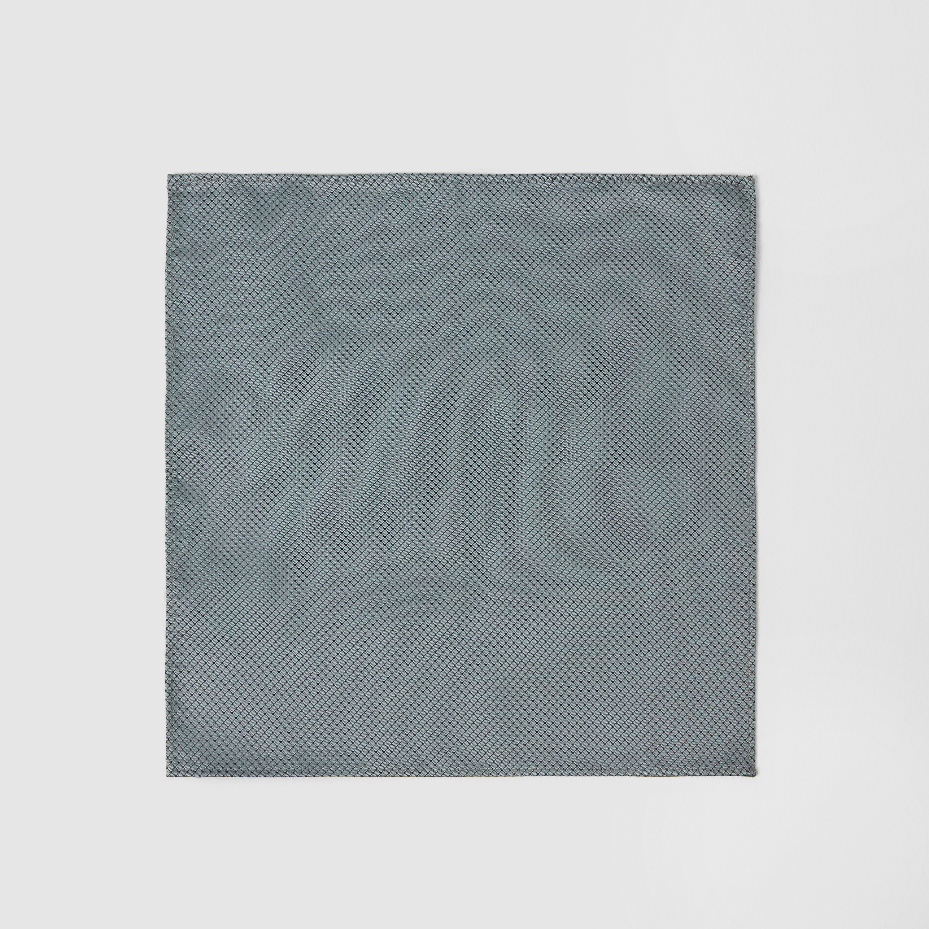 Mint Jacquard Pocket Square