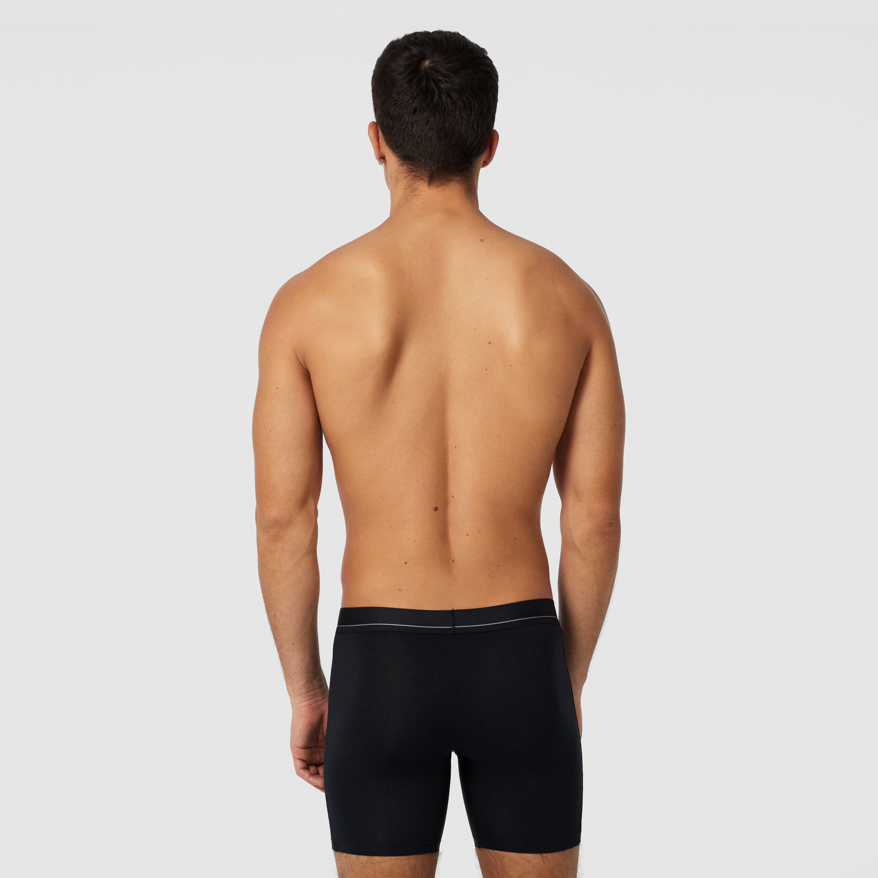 Black Anti Chafe Bamboo Viscose Trunk