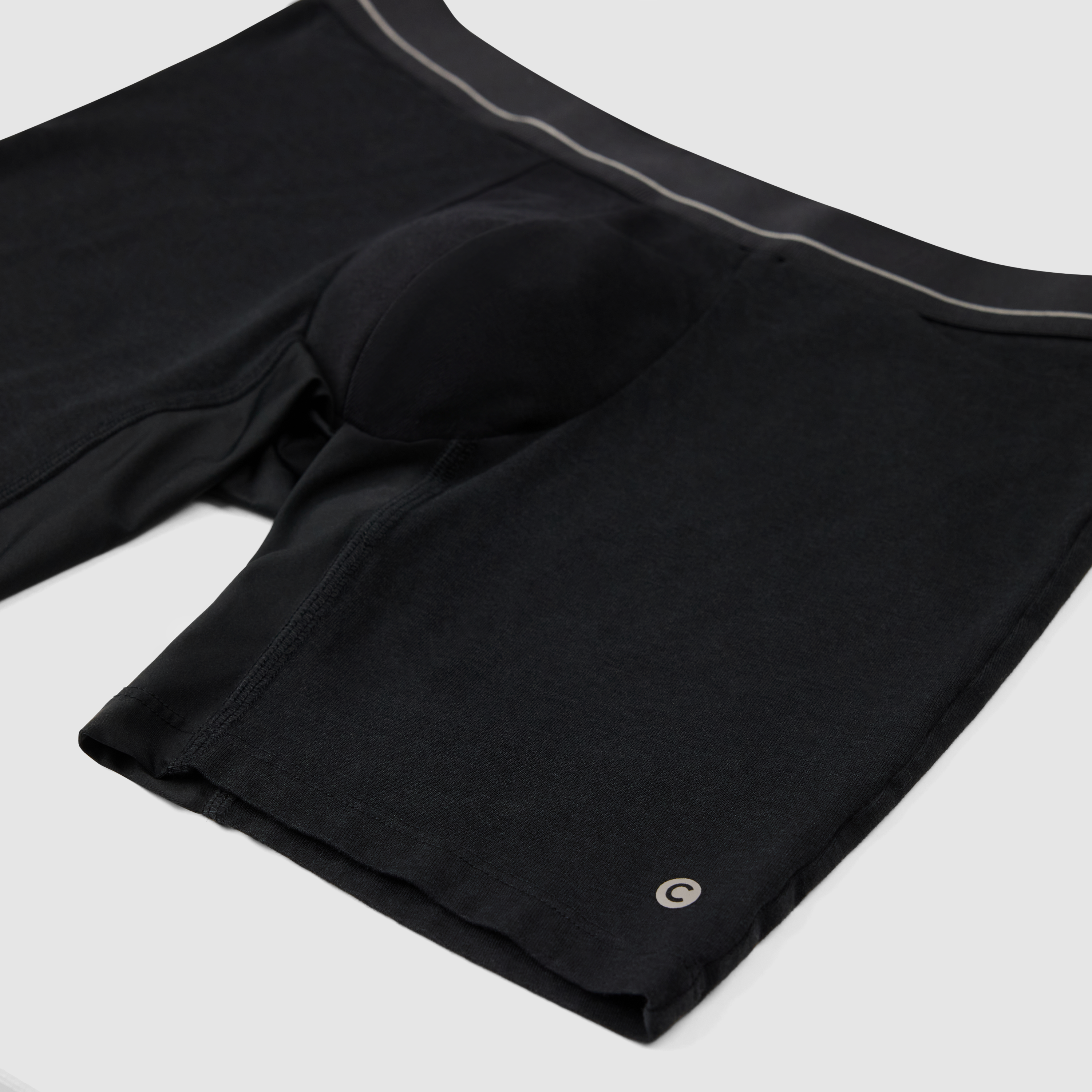 Black Anti Chafe Bamboo Viscose Trunk