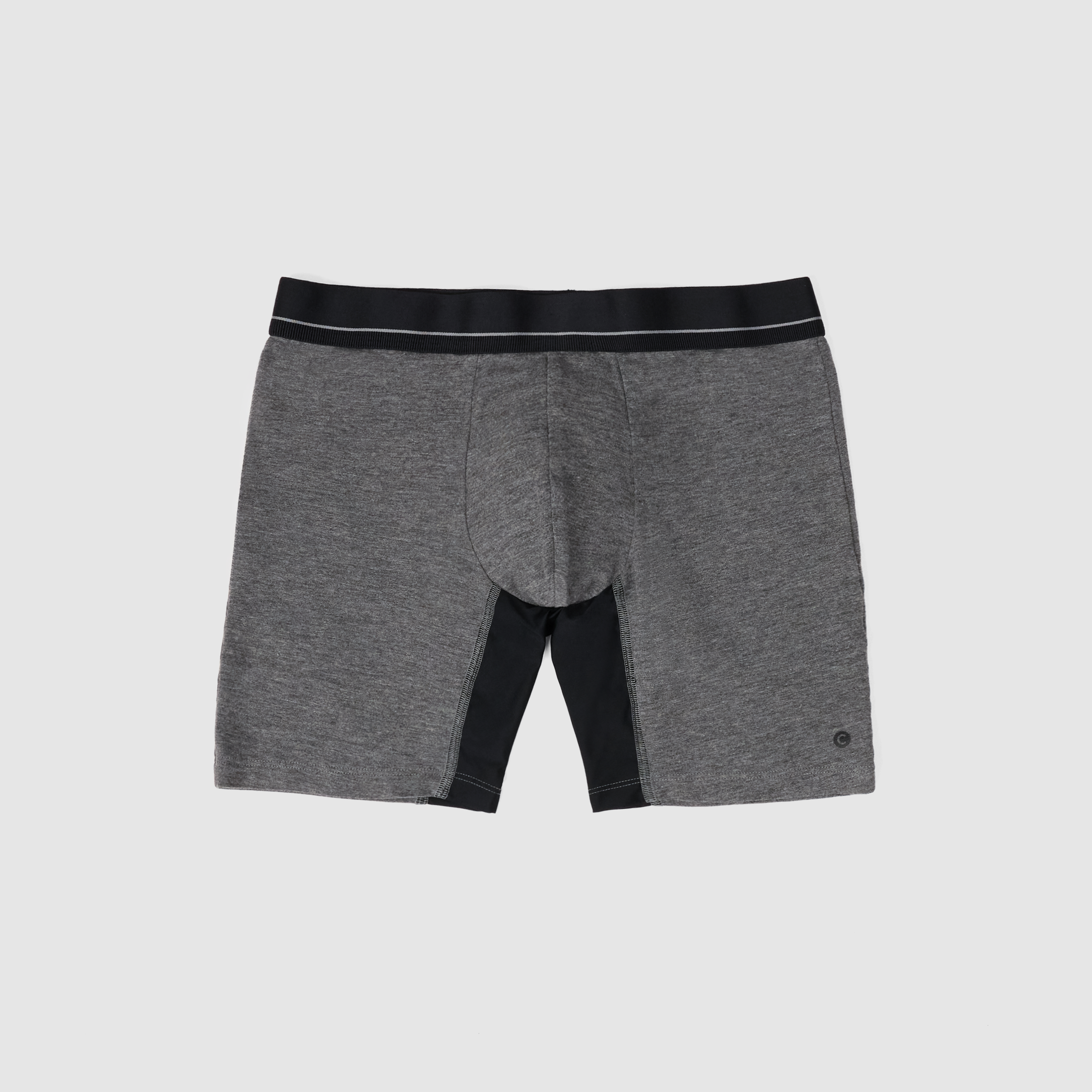 Charcoal Marle Anti Chafe Bamboo Viscose Trunk