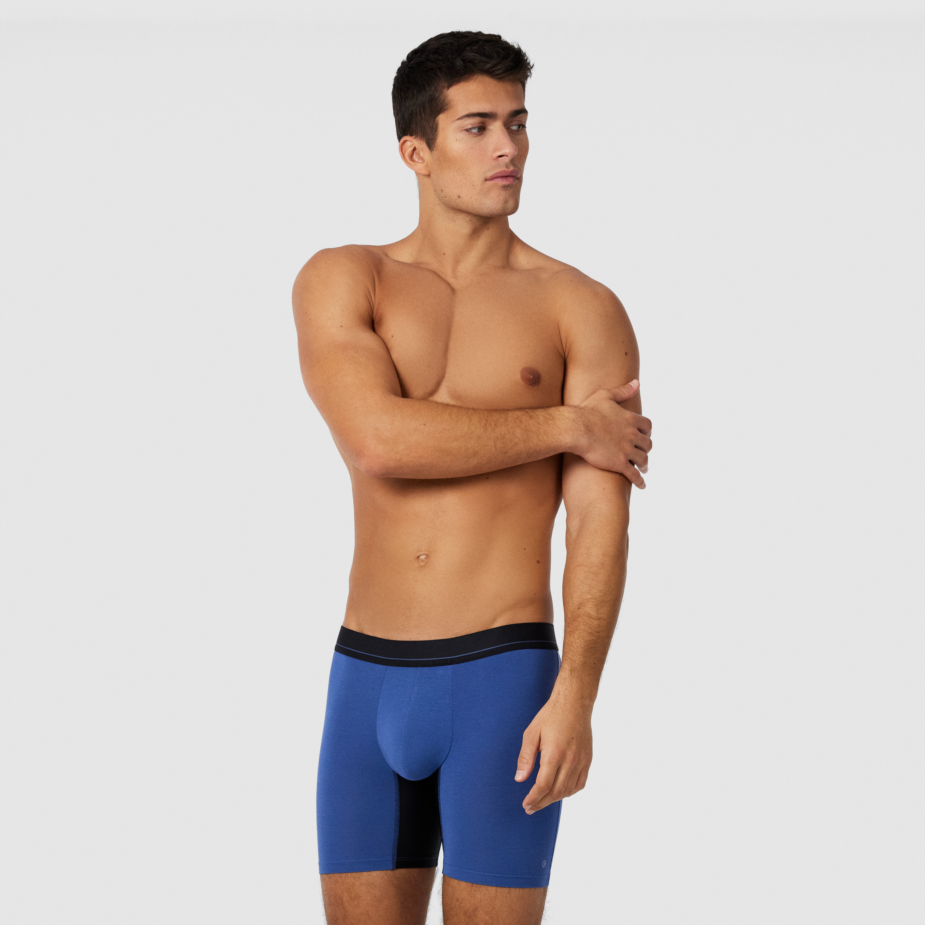 Slate Blue Anti Chafe Bamboo Viscose Trunk