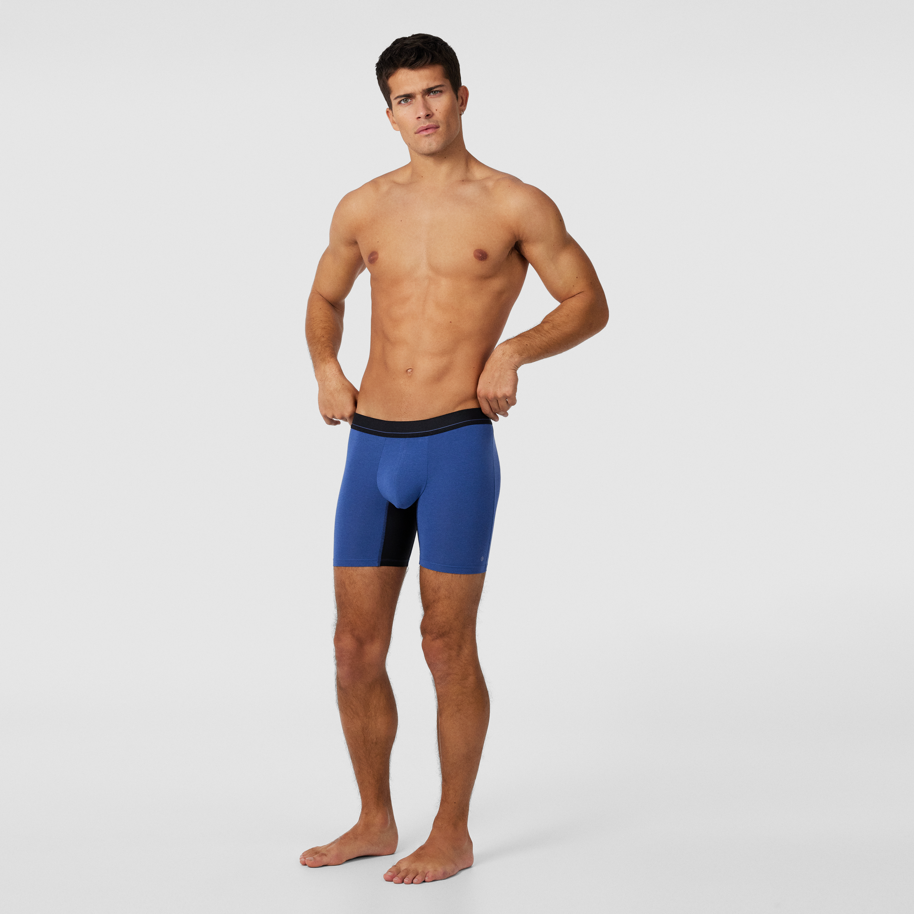 Slate Blue Anti Chafe Bamboo Viscose Trunk