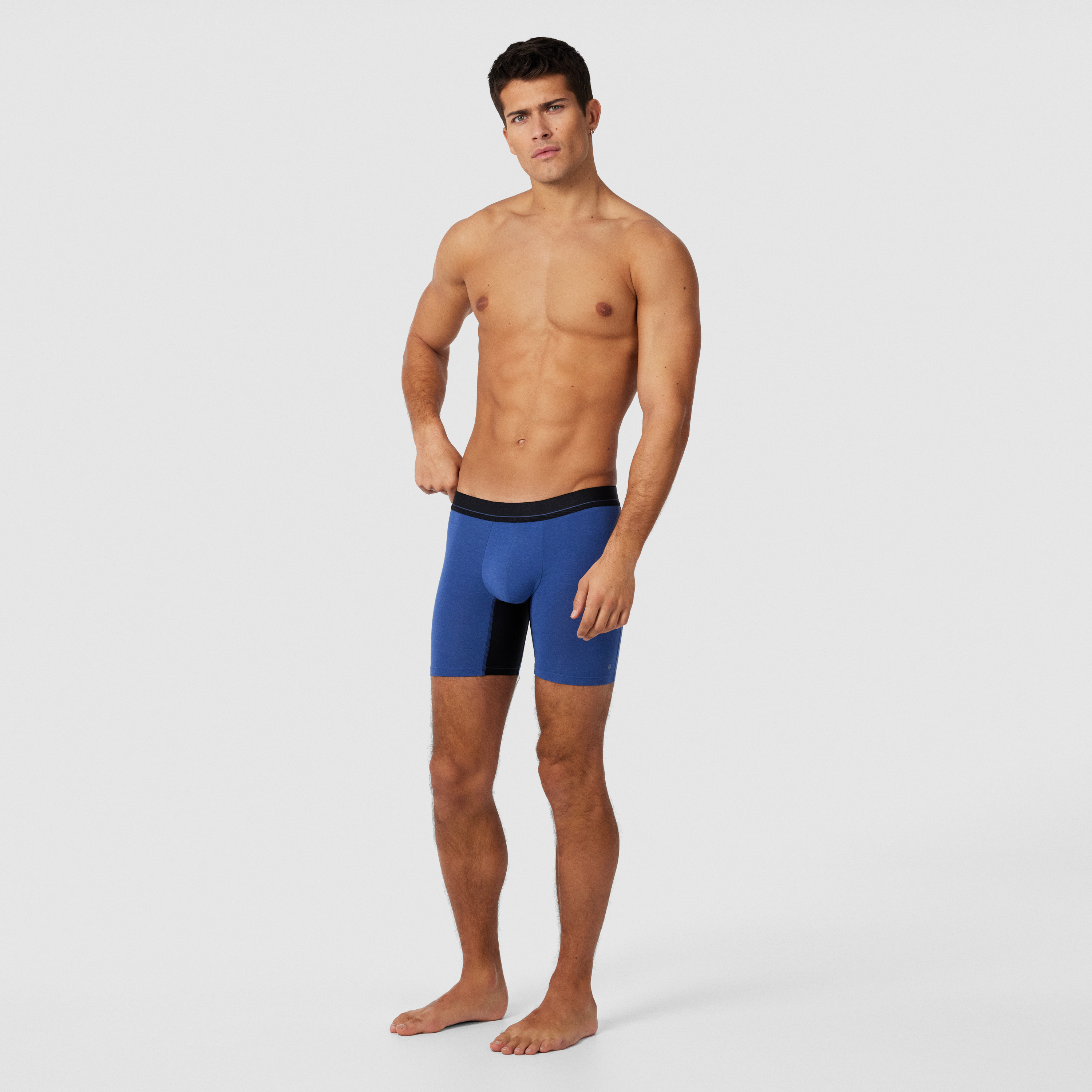 Slate Blue Anti Chafe Bamboo Viscose Trunk