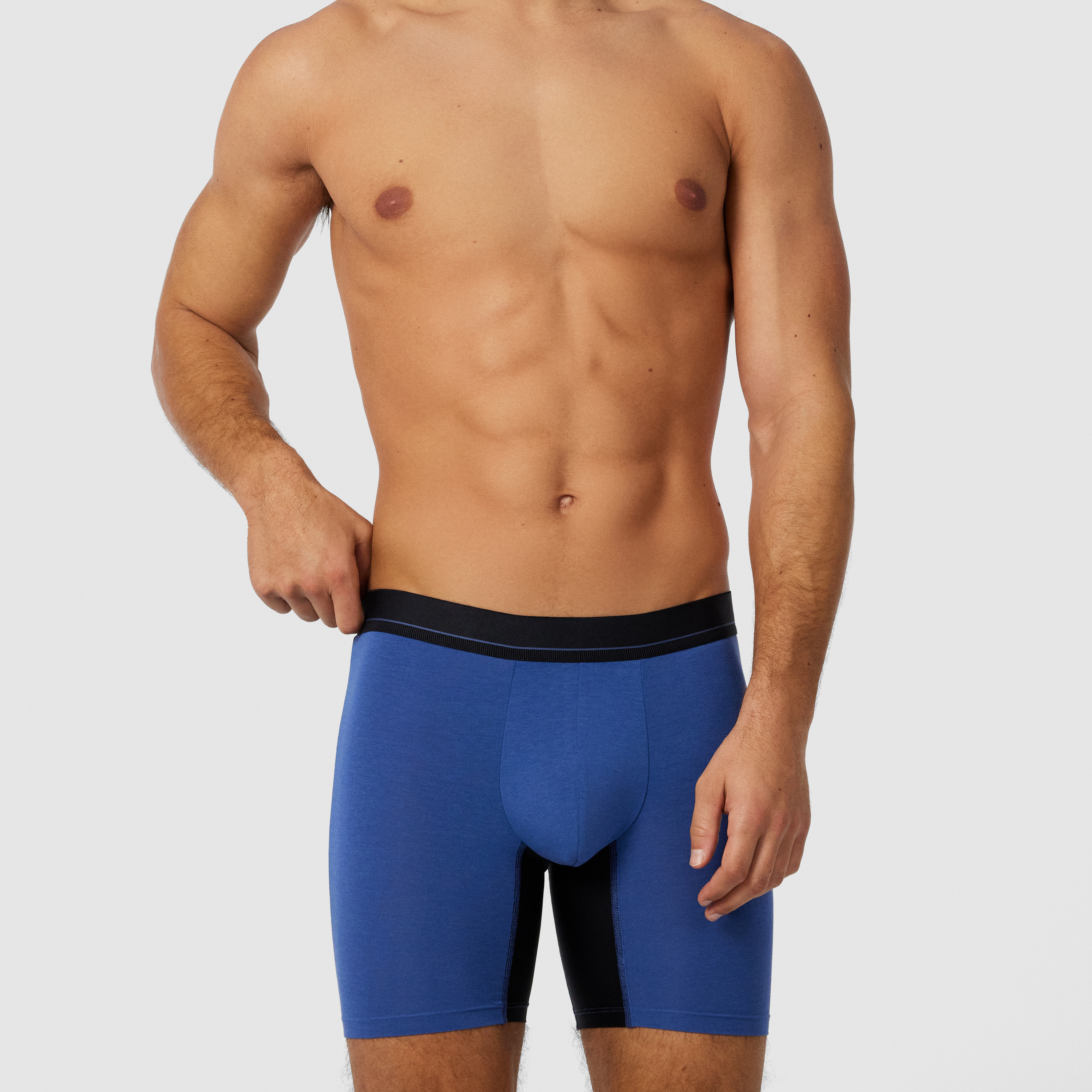Slate Blue Anti Chafe Bamboo Viscose Trunk