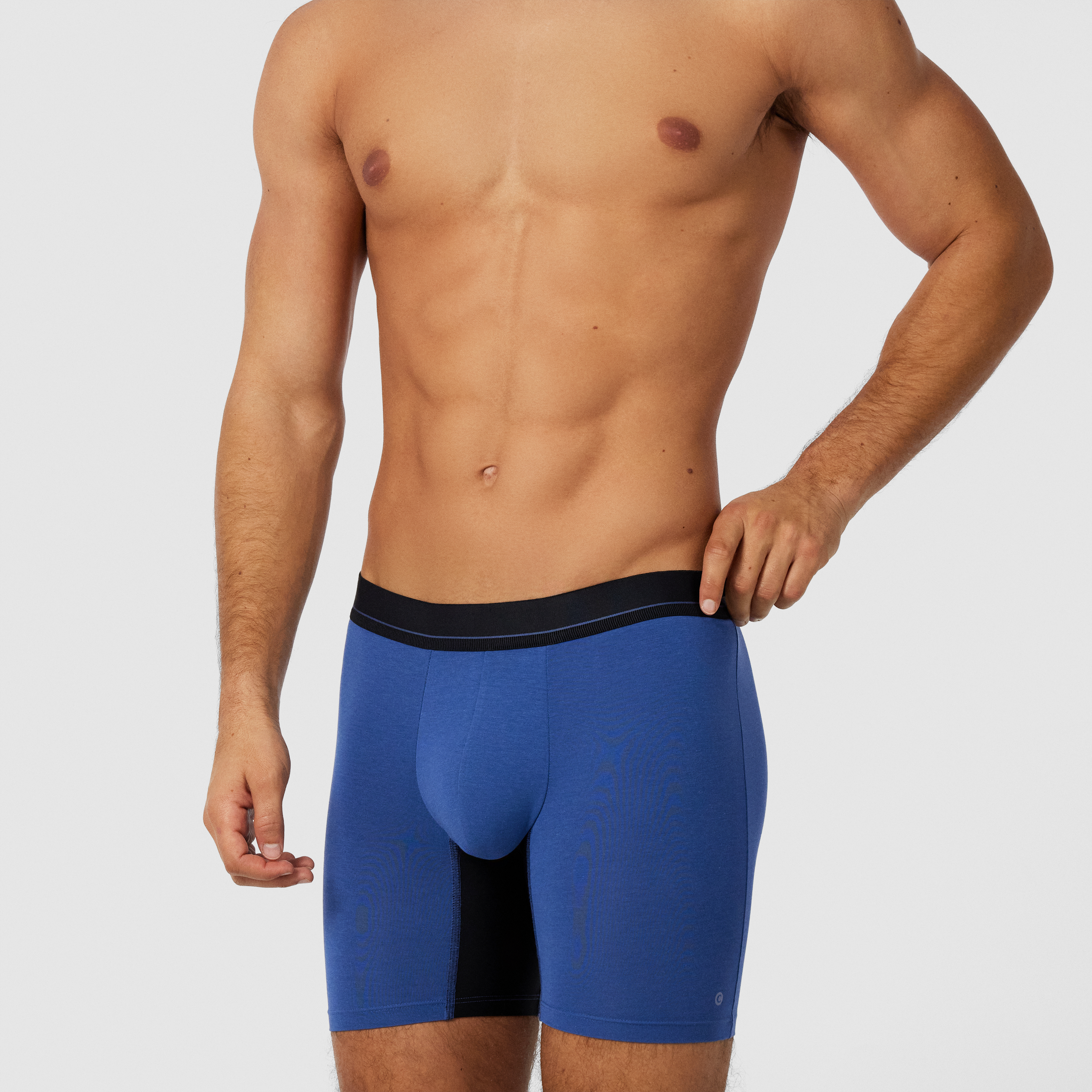 Slate Blue Anti Chafe Bamboo Viscose Trunk