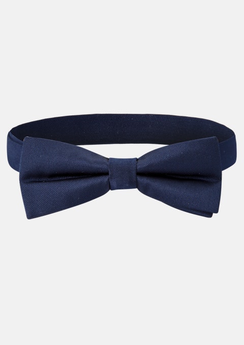 Navy Plain Bow Tie