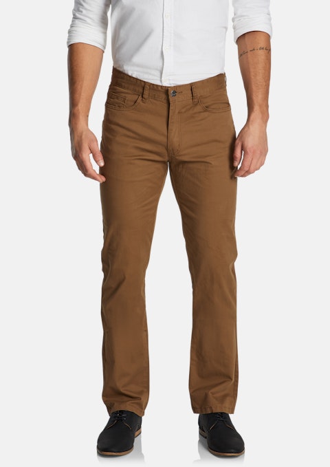 Camel Maxfield Stretch Straight Pant